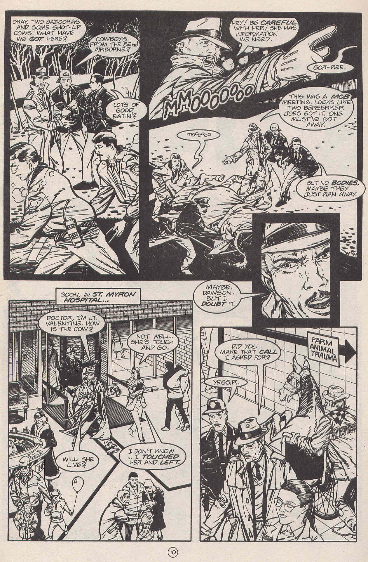 Read online Man-Eating Cow comic -  Issue #4 - 10