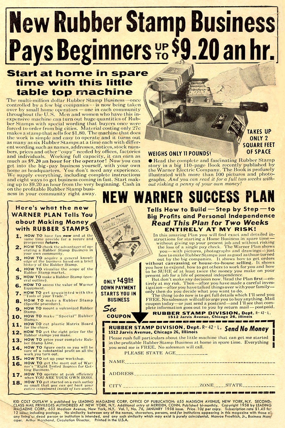 Read online Kid Colt Outlaw comic -  Issue #76 - 2