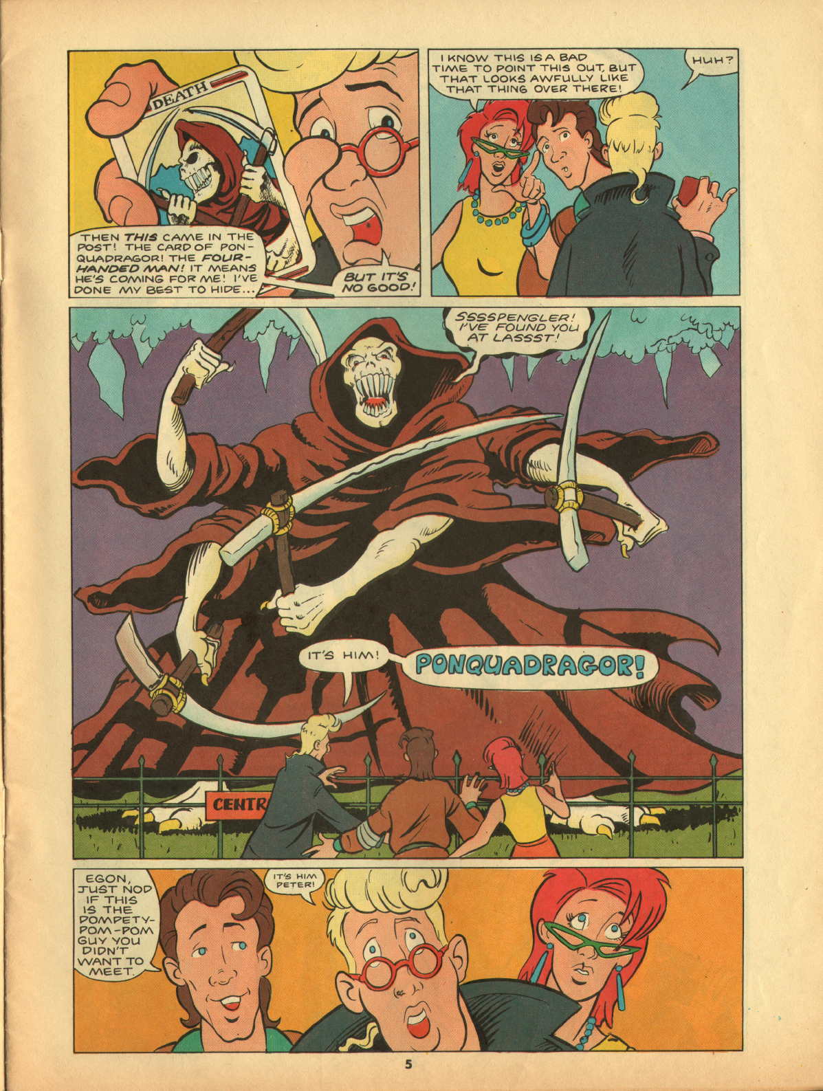 Read online The Real Ghostbusters comic -  Issue #21 - 5