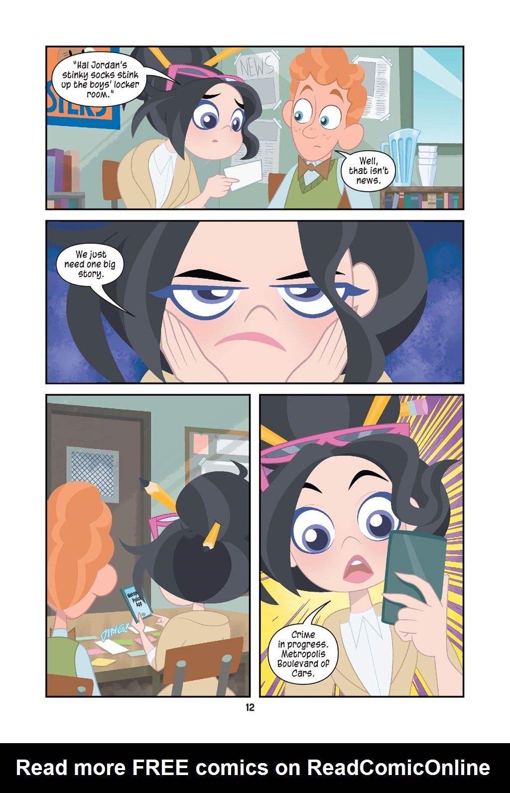 Read online DC Super Hero Girls: Midterms comic -  Issue # TPB - 10