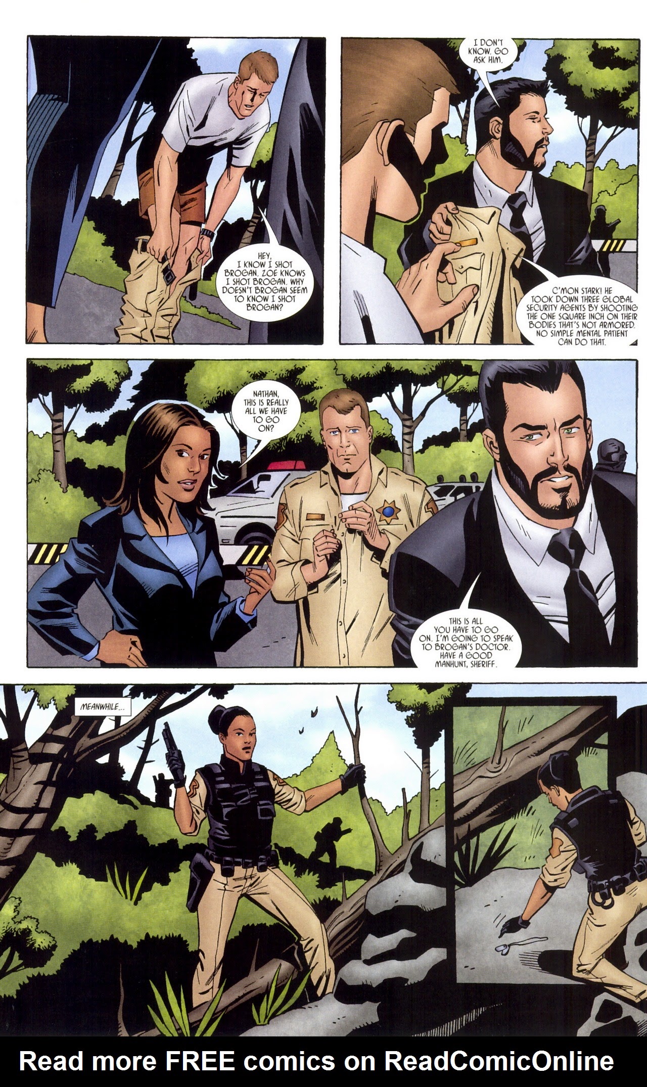Read online Eureka comic -  Issue #1 - 17