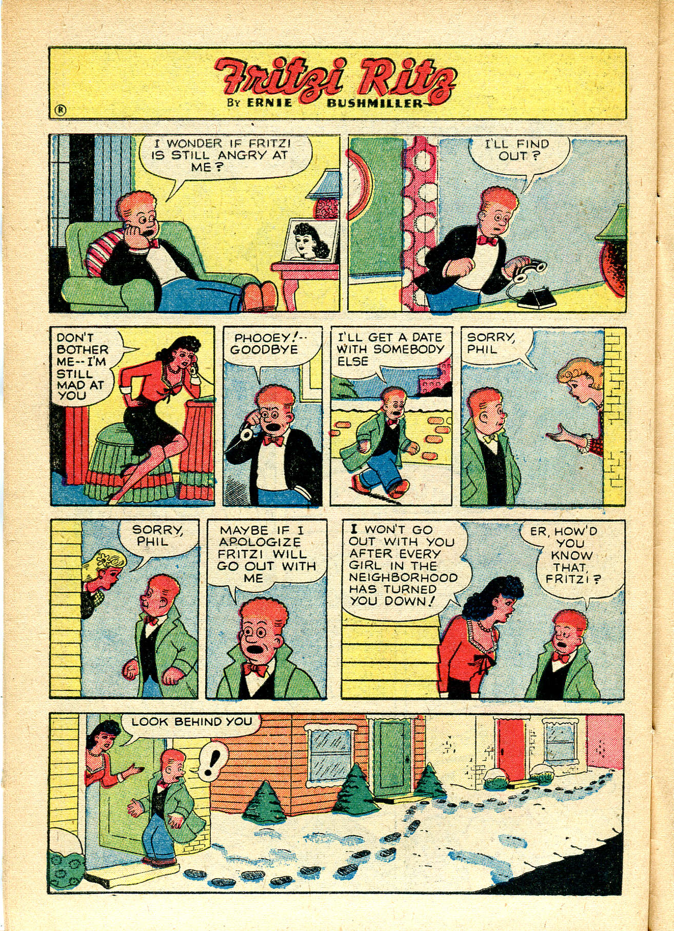 Read online Fritzi Ritz (1953) comic -  Issue #33 - 30