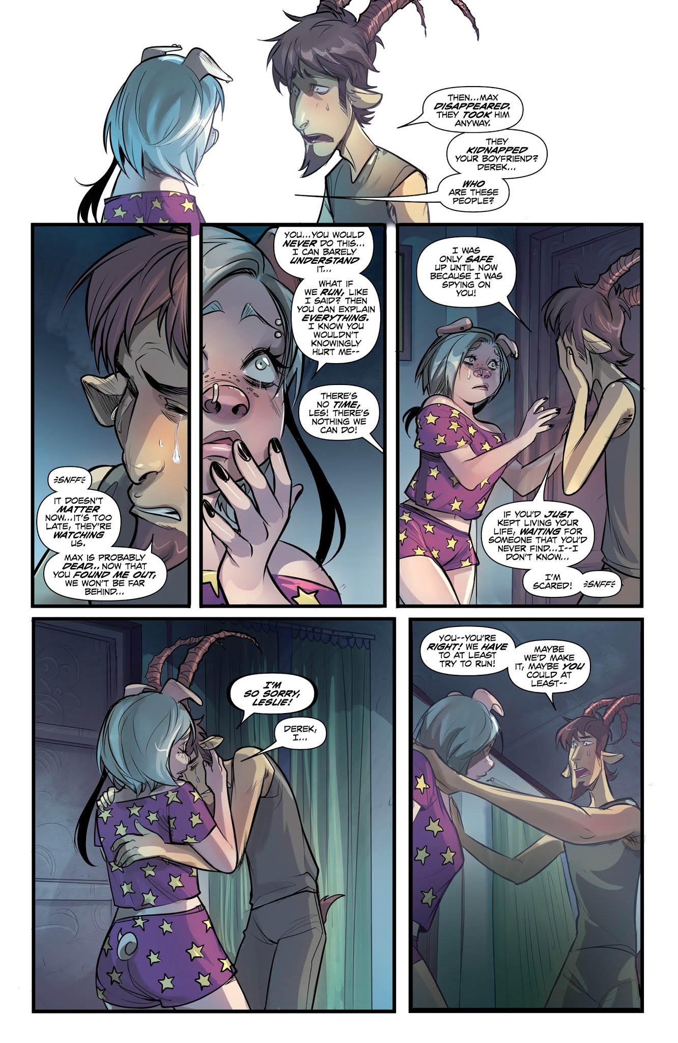 Read online Unnatural comic -  Issue #4 - 17