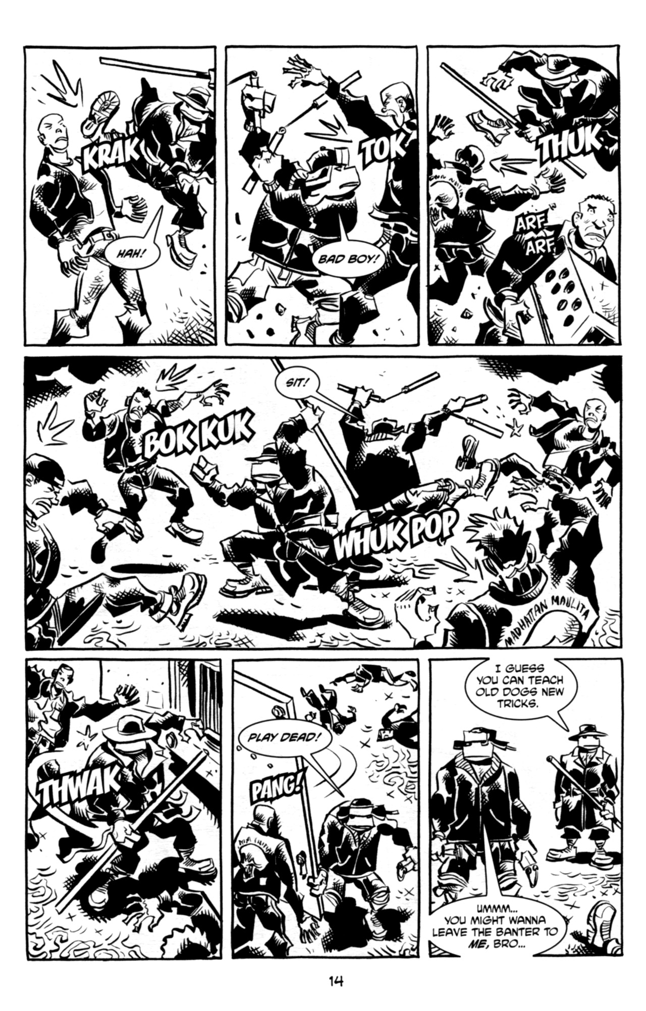 Read online Tales of the TMNT comic -  Issue #66 - 18