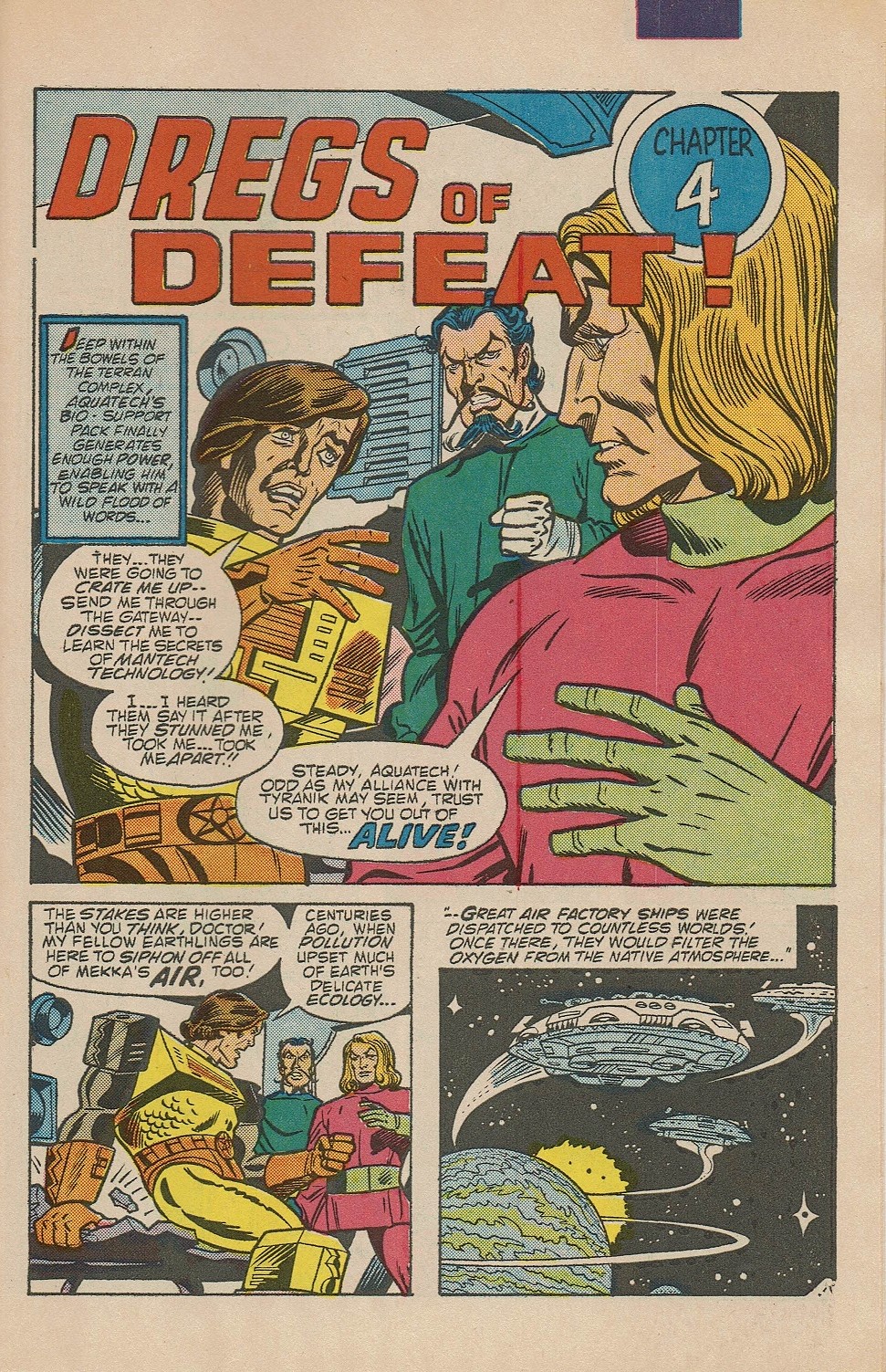 Read online ManTech Robot Warriors comic -  Issue #4 - 29