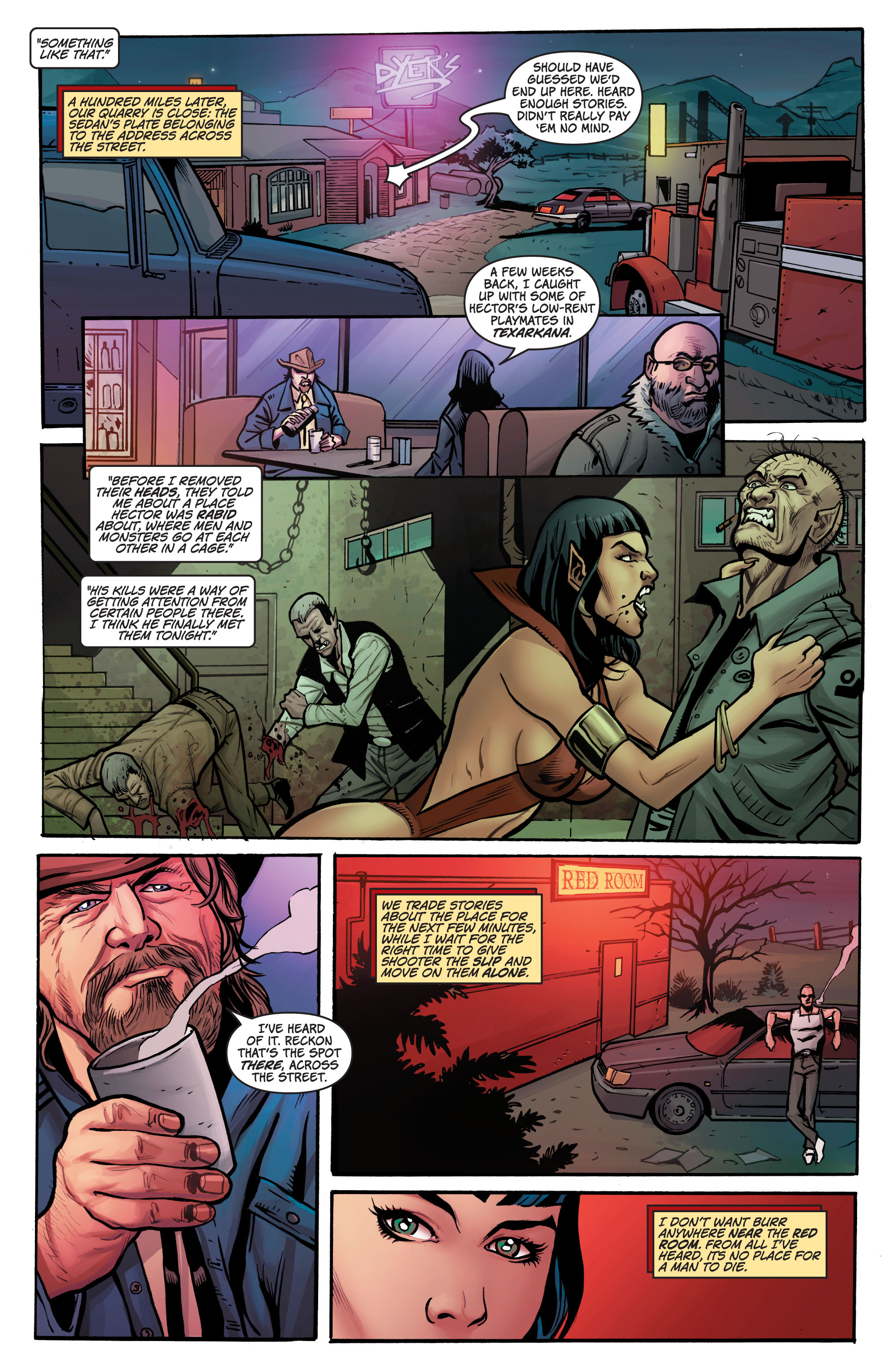 Read online Vampirella: The Red Room comic -  Issue #1 - 13