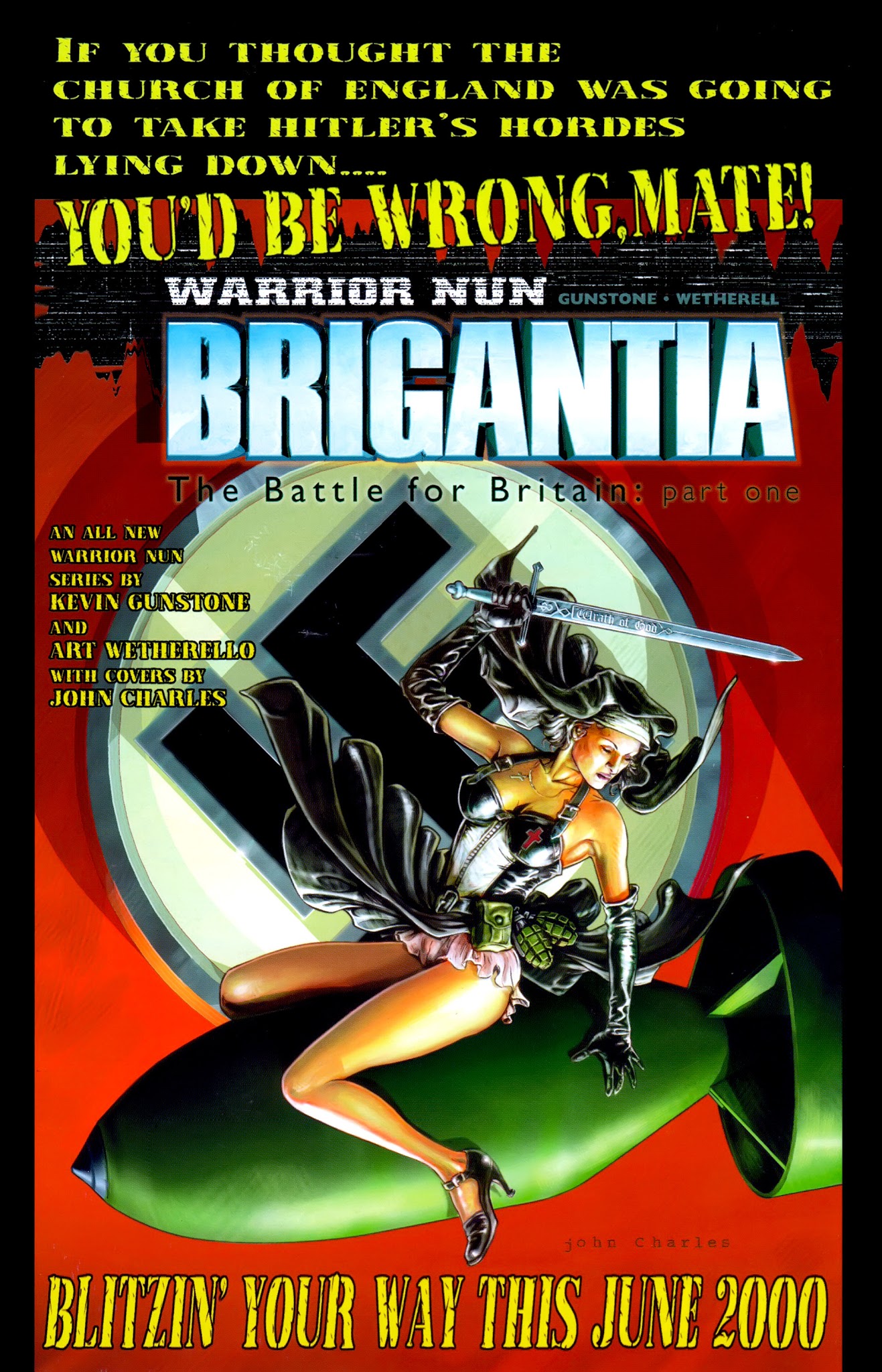 Read online Warrior Nun Areala (1999) comic -  Issue #9 - 24