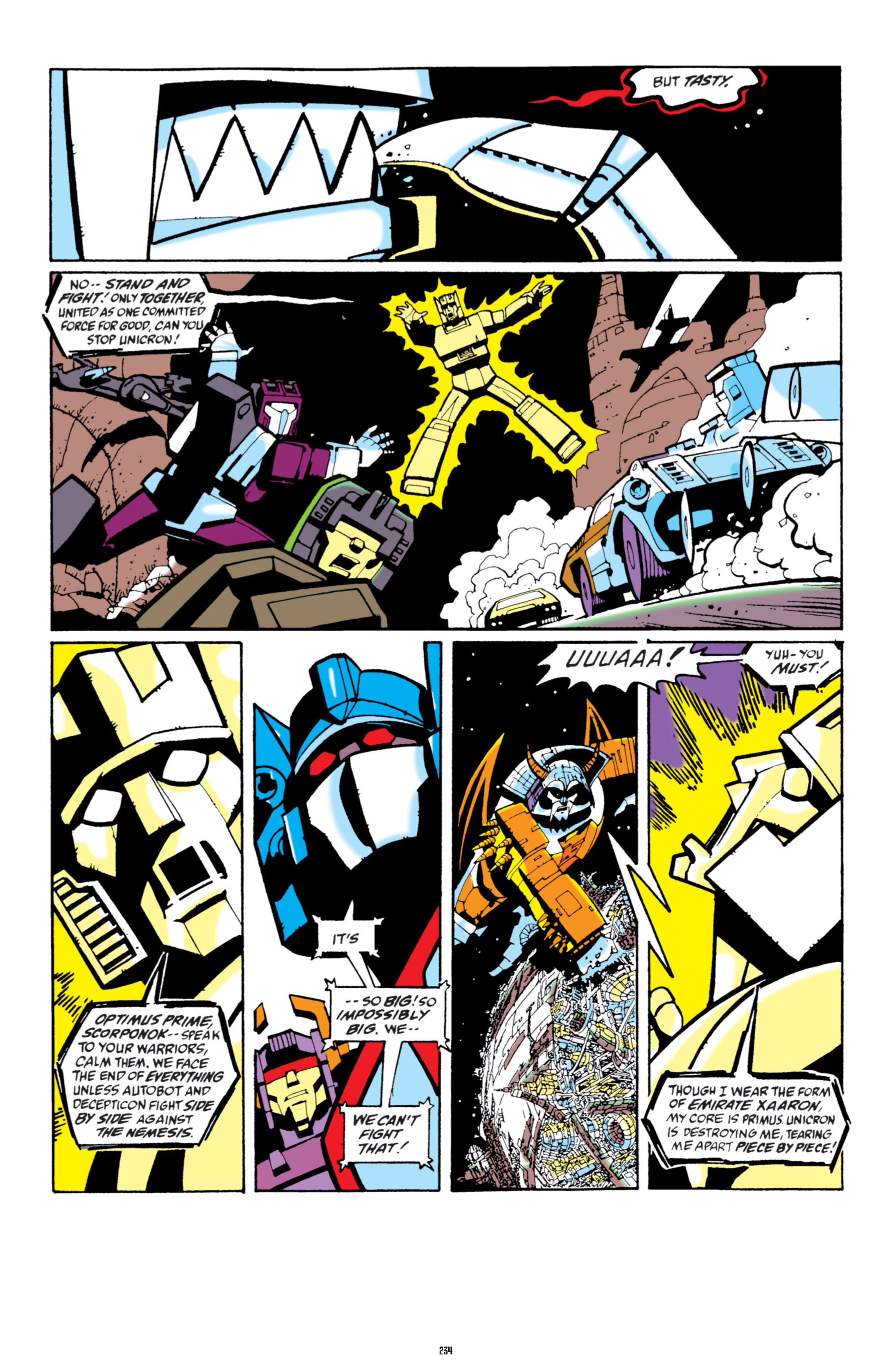 Read online The Transformers Classics comic -  Issue # TPB 6 - 231