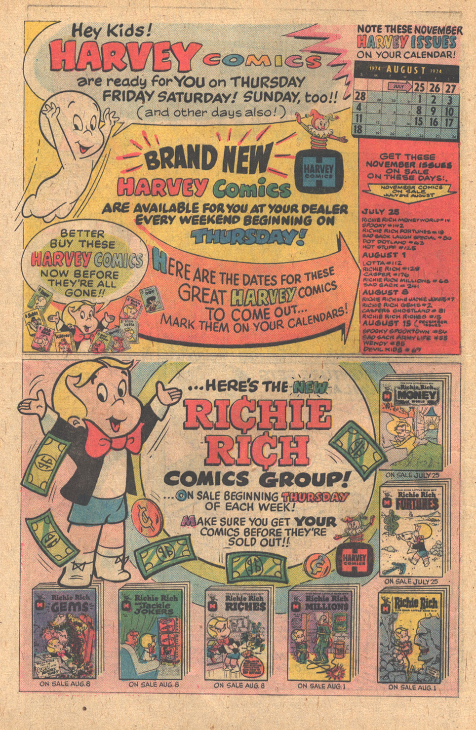 Read online Spooky comic -  Issue #142 - 4