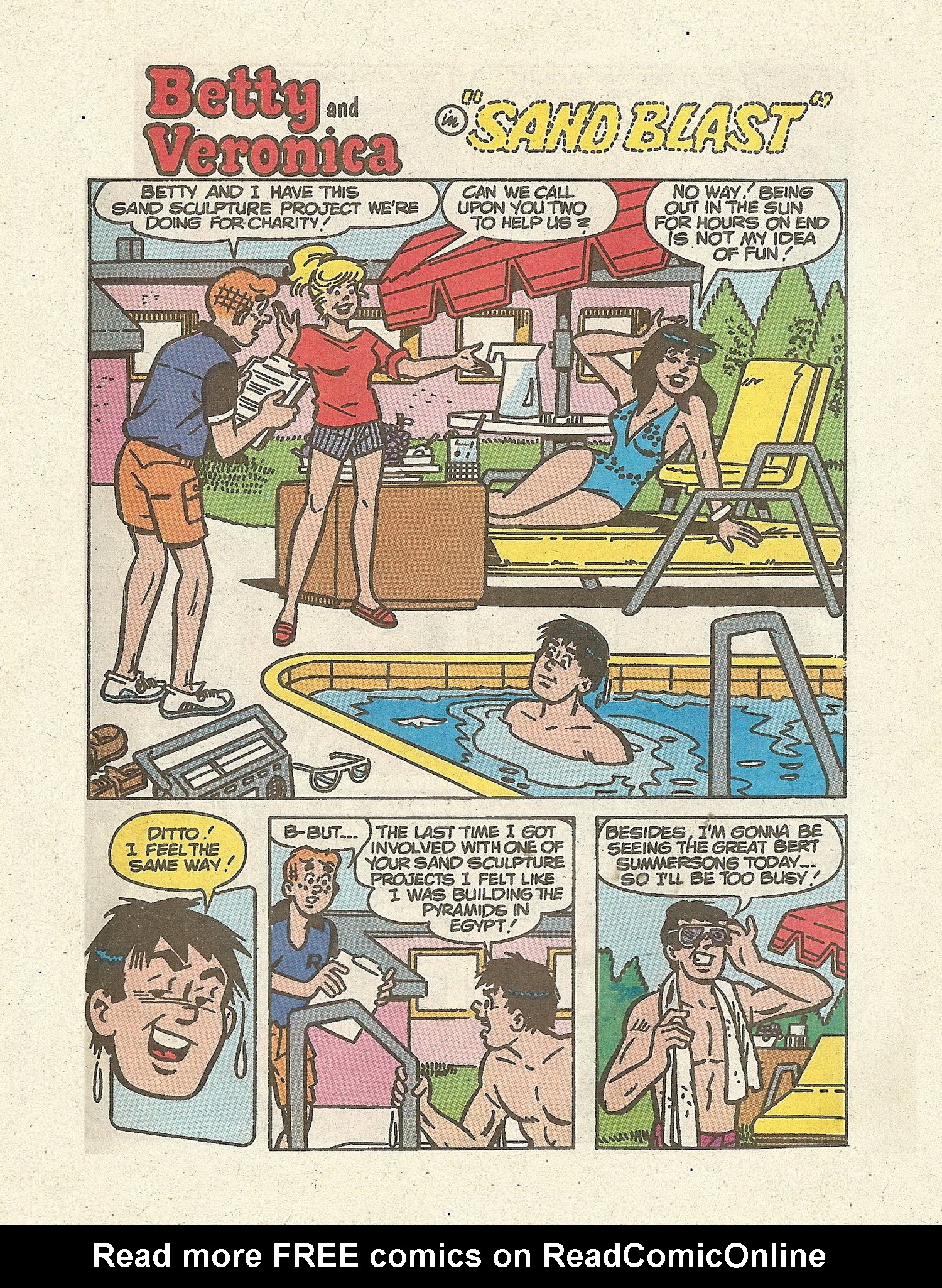 Read online Betty and Veronica Digest Magazine comic -  Issue #70 - 63