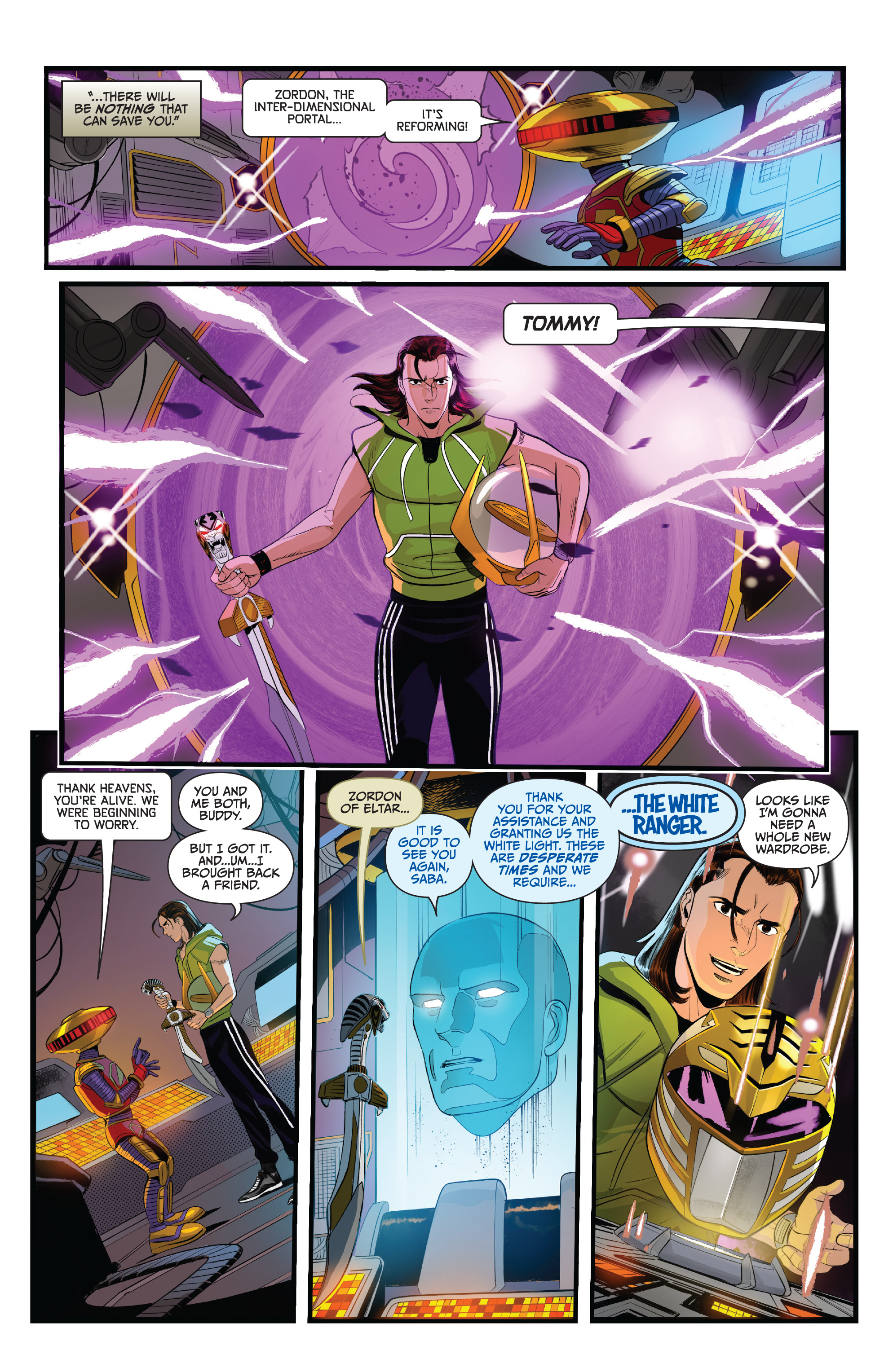 Read online Saban's Go Go Power Rangers comic -  Issue #27 - 10
