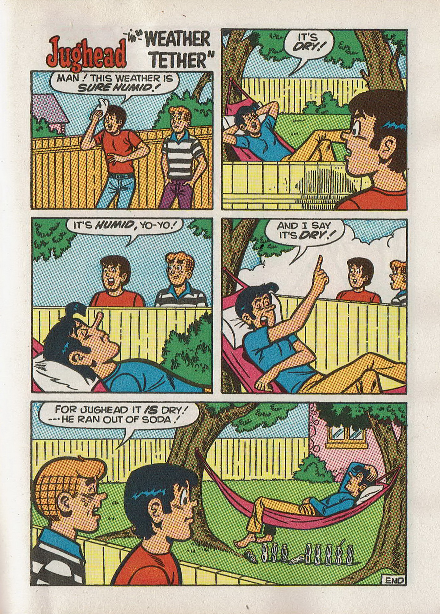 Read online Jughead Jones Comics Digest comic -  Issue #70 - 29