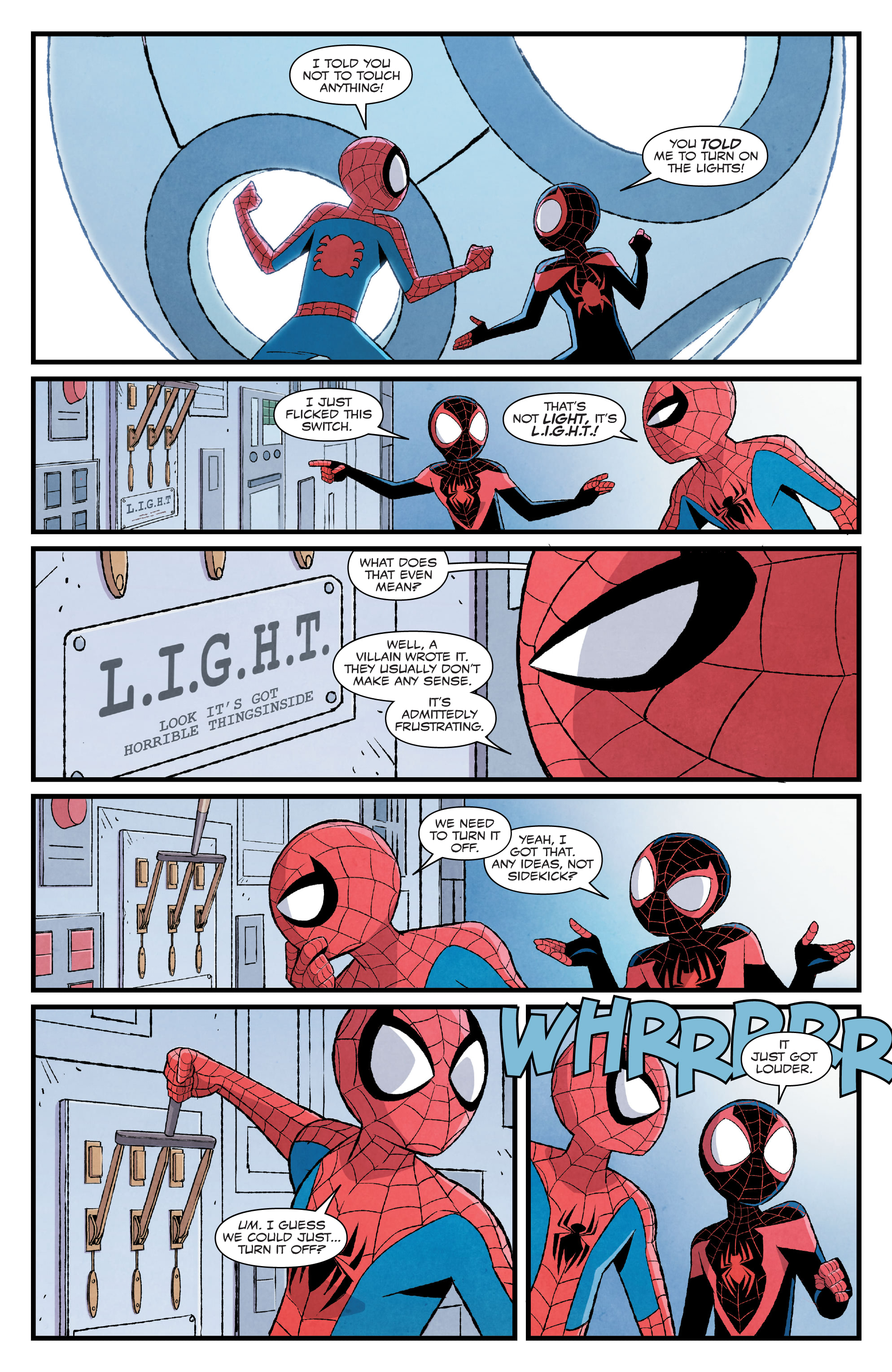 Read online Peter Parker And Miles Morales Spider-Men Double Trouble comic -  Issue #1 - 12