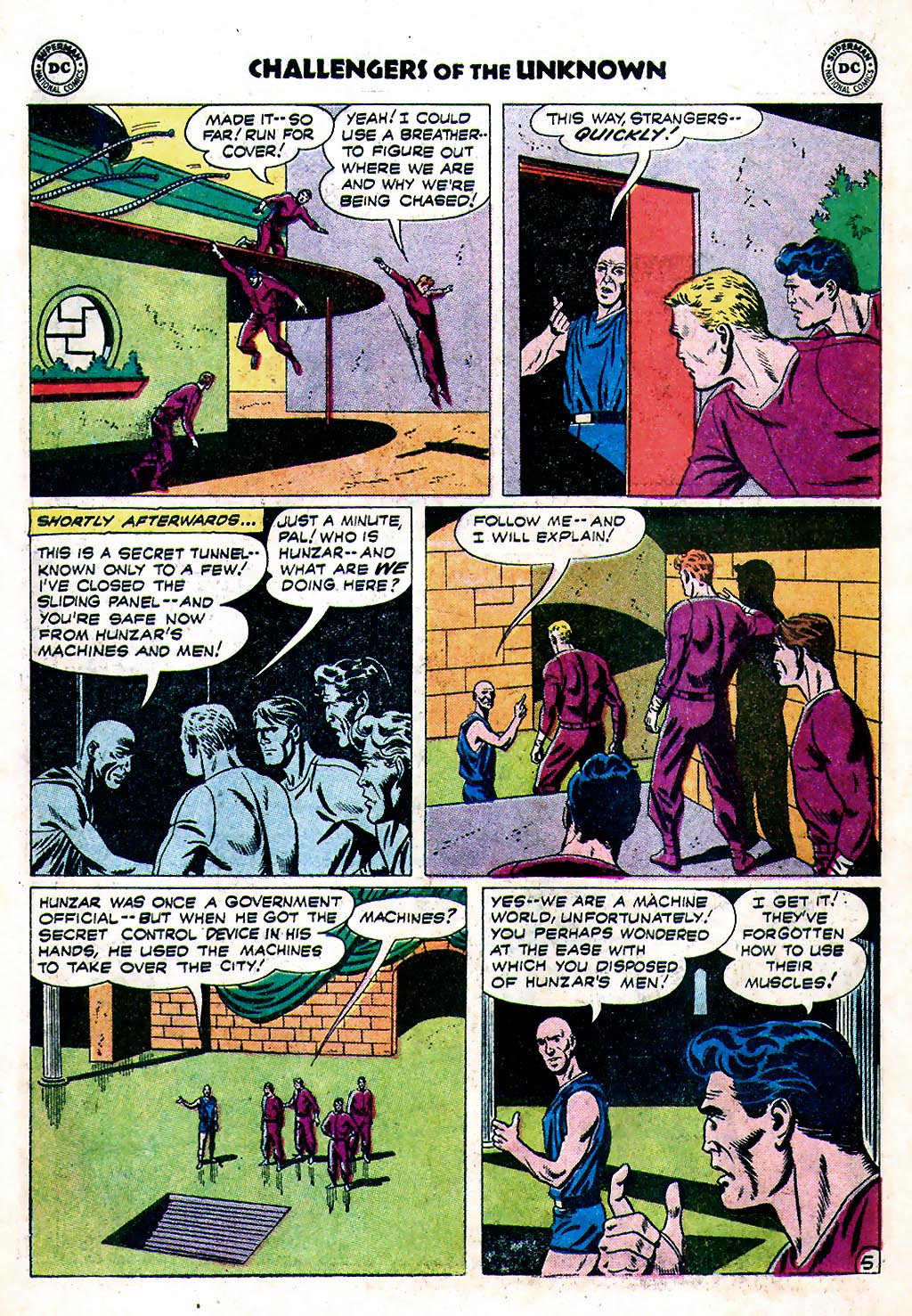 Read online Challengers of the Unknown (1958) comic -  Issue #10 - 22