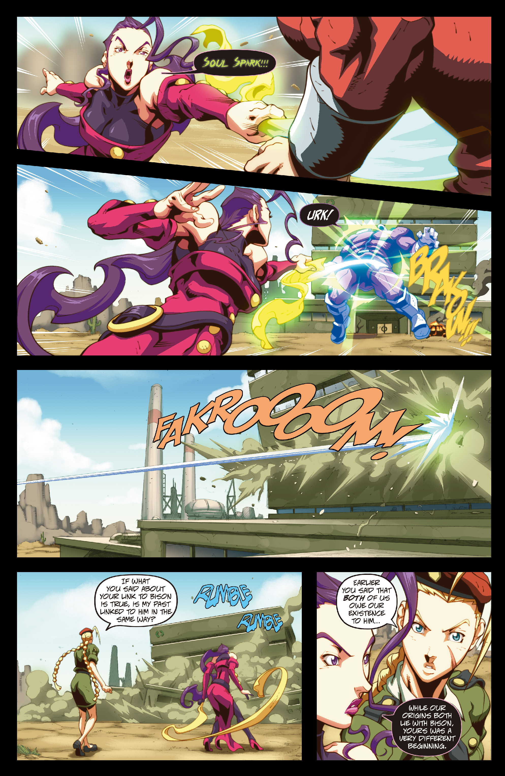 Read online Street Fighter II comic -  Issue #6 - 10