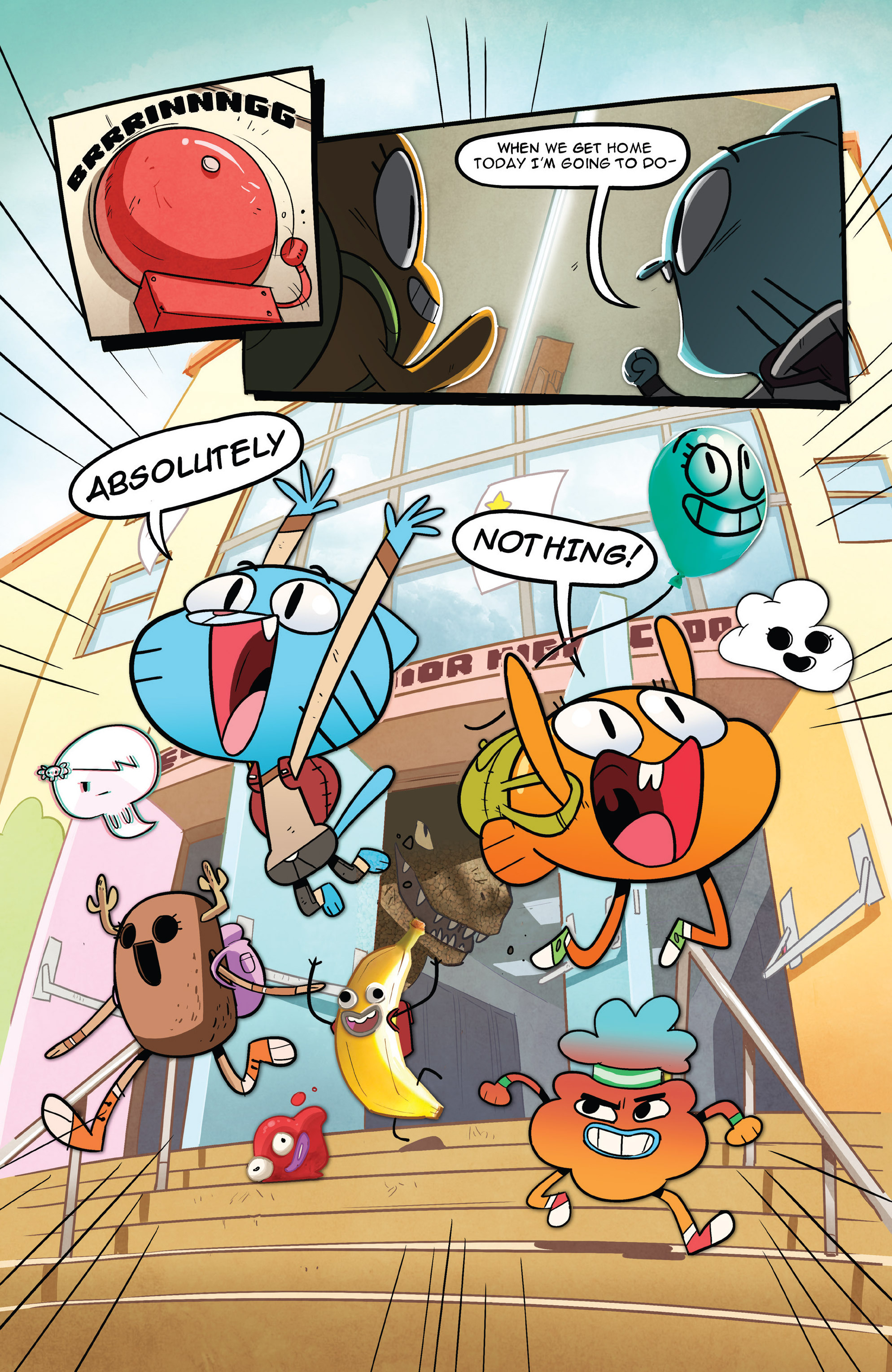 Read online The Amazing World of Gumball comic -  Issue #1 - 3
