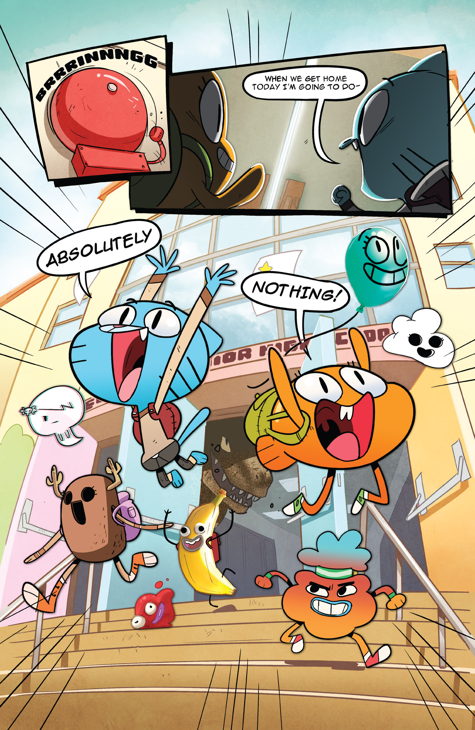 Read online The Amazing World of Gumball comic Issue 1