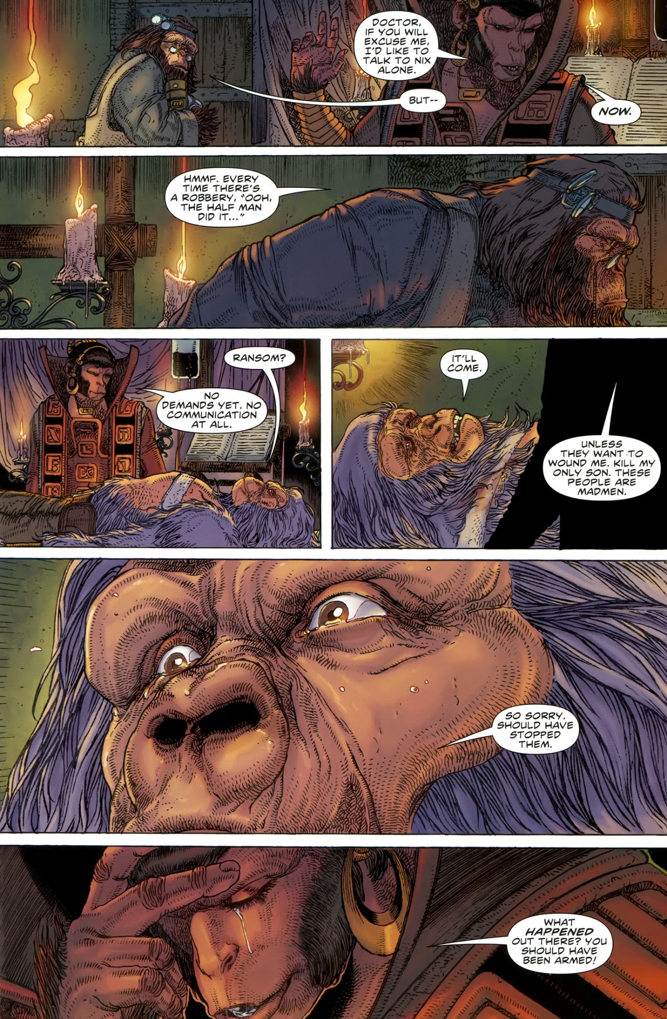 Read online Planet of the Apes (2011) comic -  Issue #13 - 17