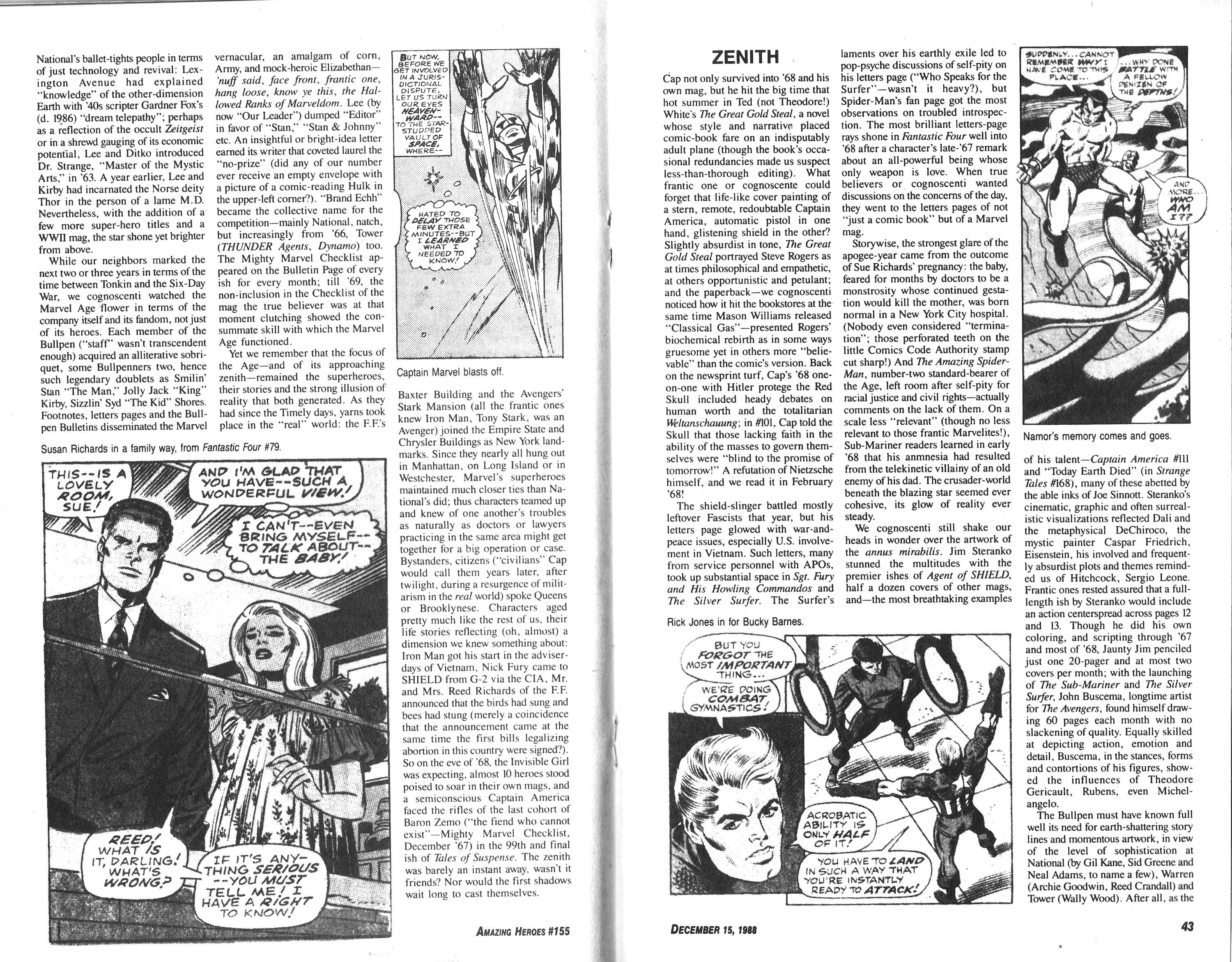 Read online Amazing Heroes comic -  Issue #155 - 22