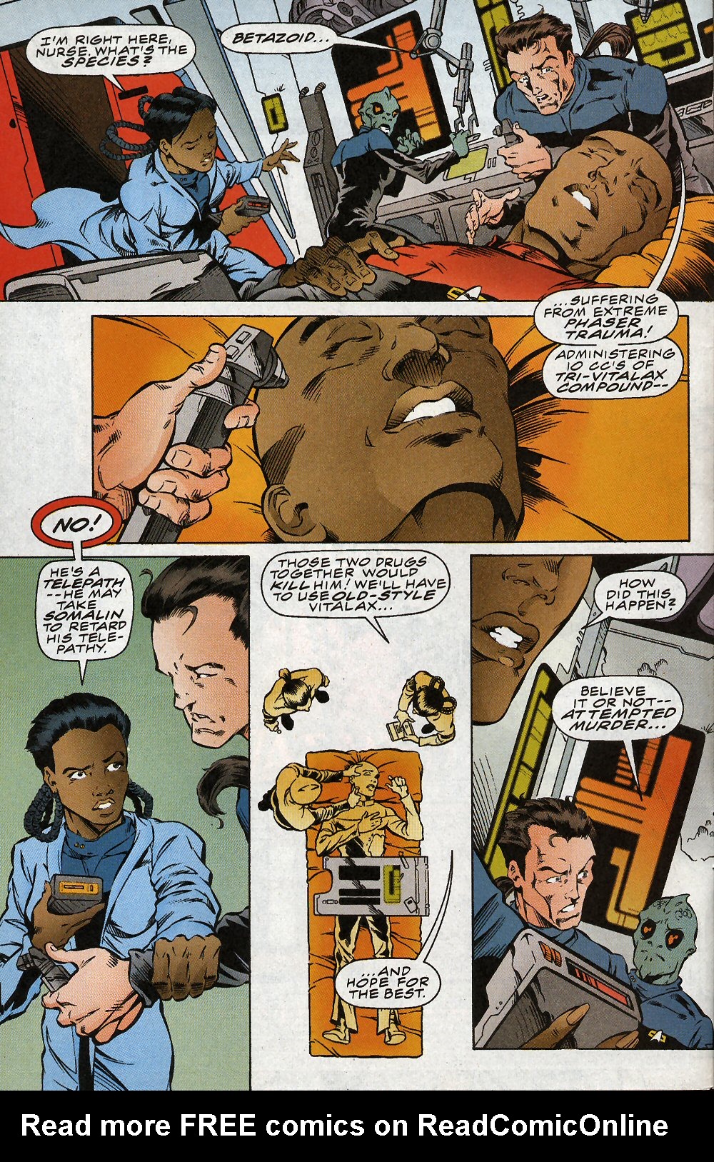 Read online Star Trek: Starfleet Academy (1996) comic -  Issue #7 - 4