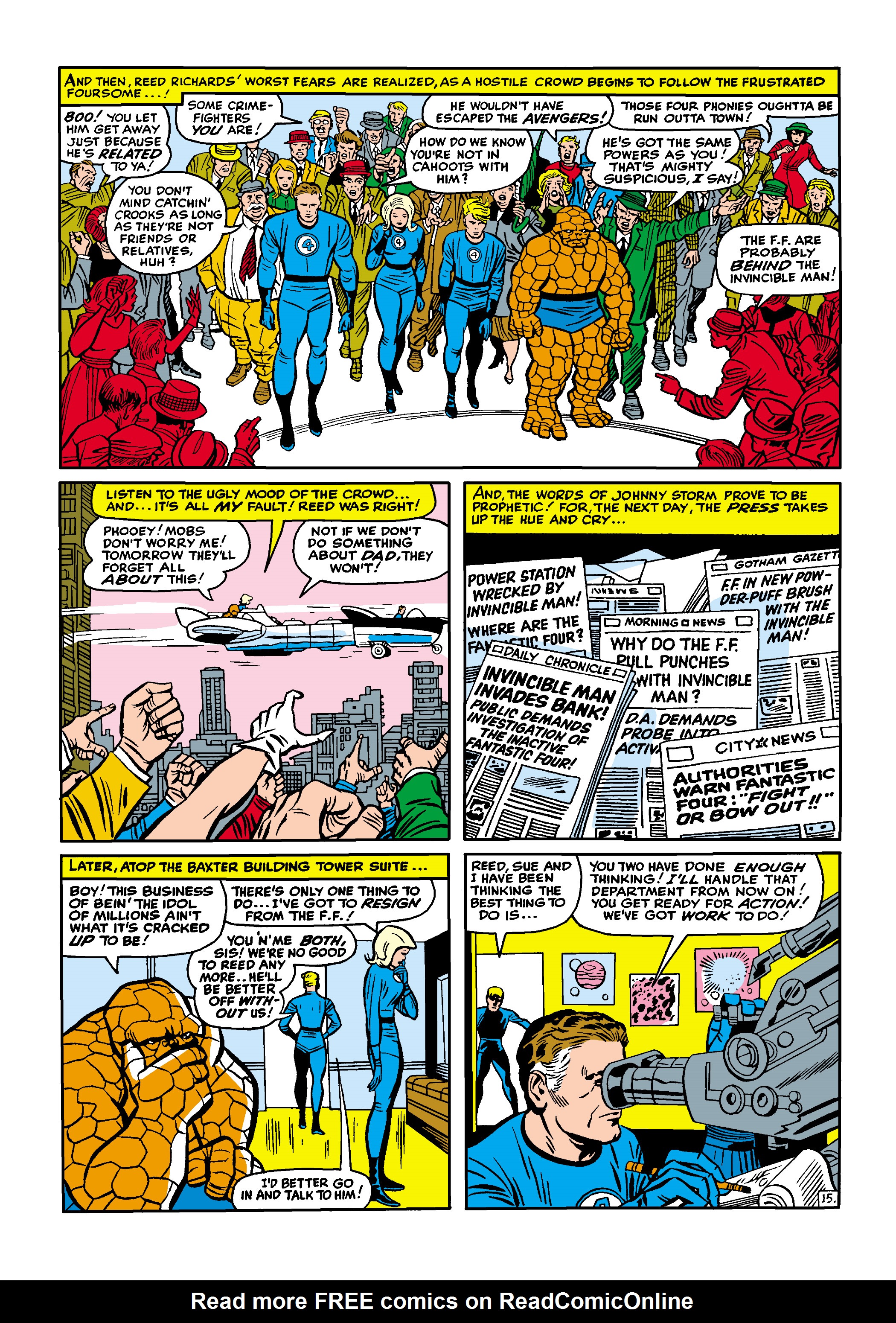 Read online Marvel Masterworks: The Fantastic Four comic -  Issue # TPB 4 (Part 1) - 93