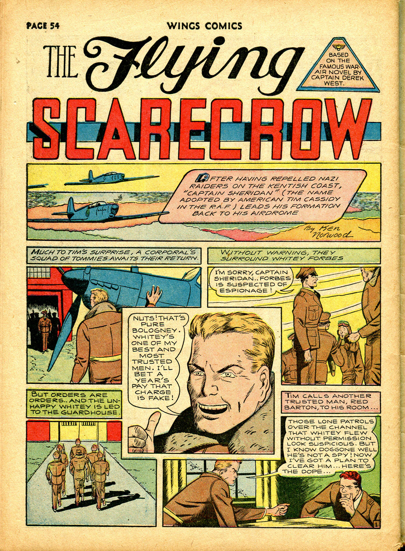 Read online Wings Comics comic -  Issue #6 - 56