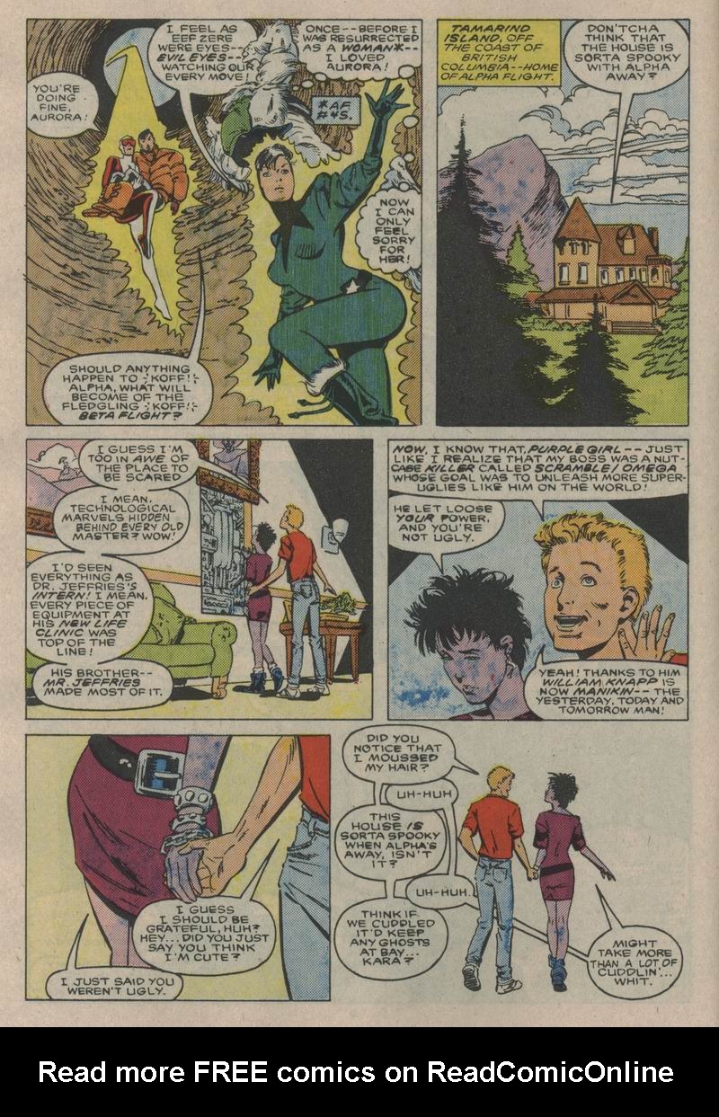 Read online Alpha Flight (1983) comic -  Issue #50 - 11