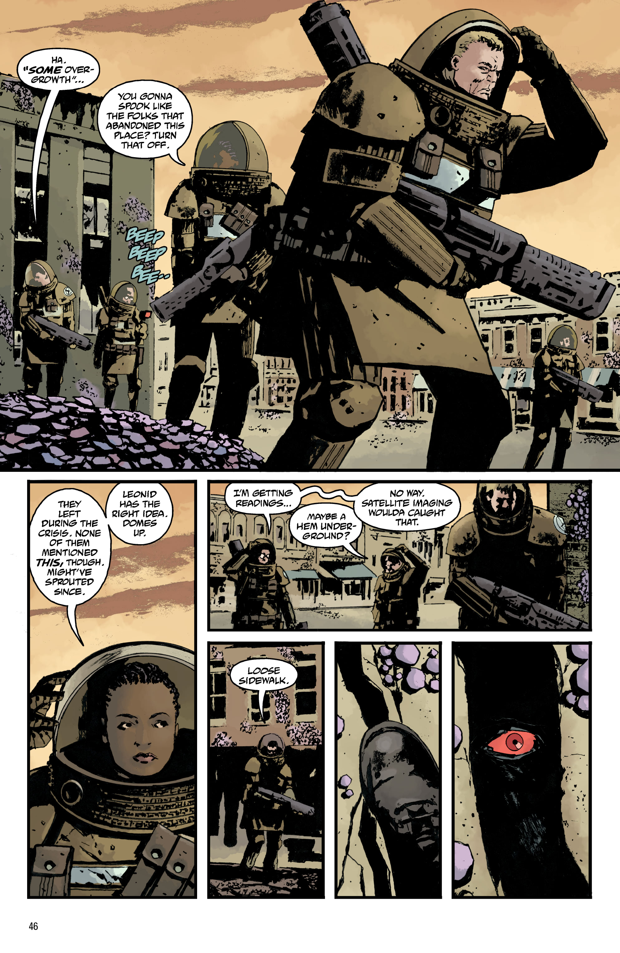 Read online B.P.R.D. The Devil You Know comic -  Issue # _Omnibus (Part 1) - 46