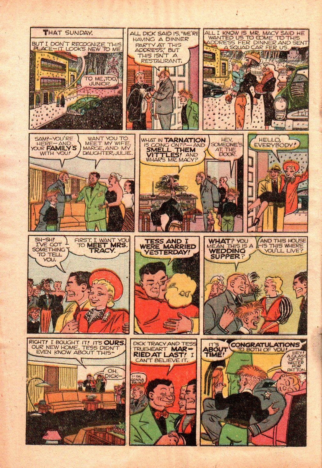Read online Dick Tracy comic -  Issue #64 - 6