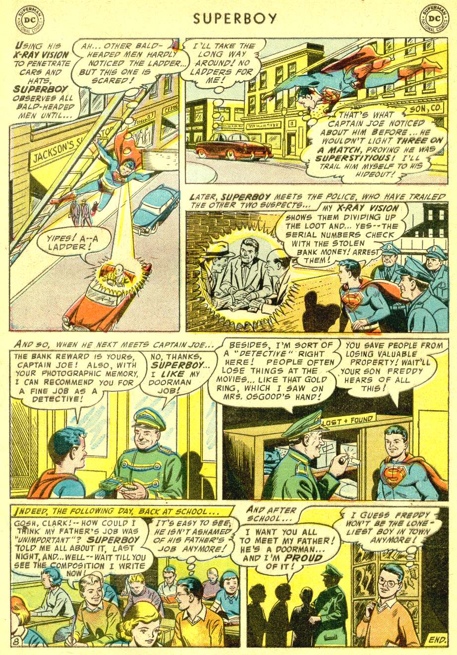 Read online Superboy (1949) comic -  Issue #49 - 9