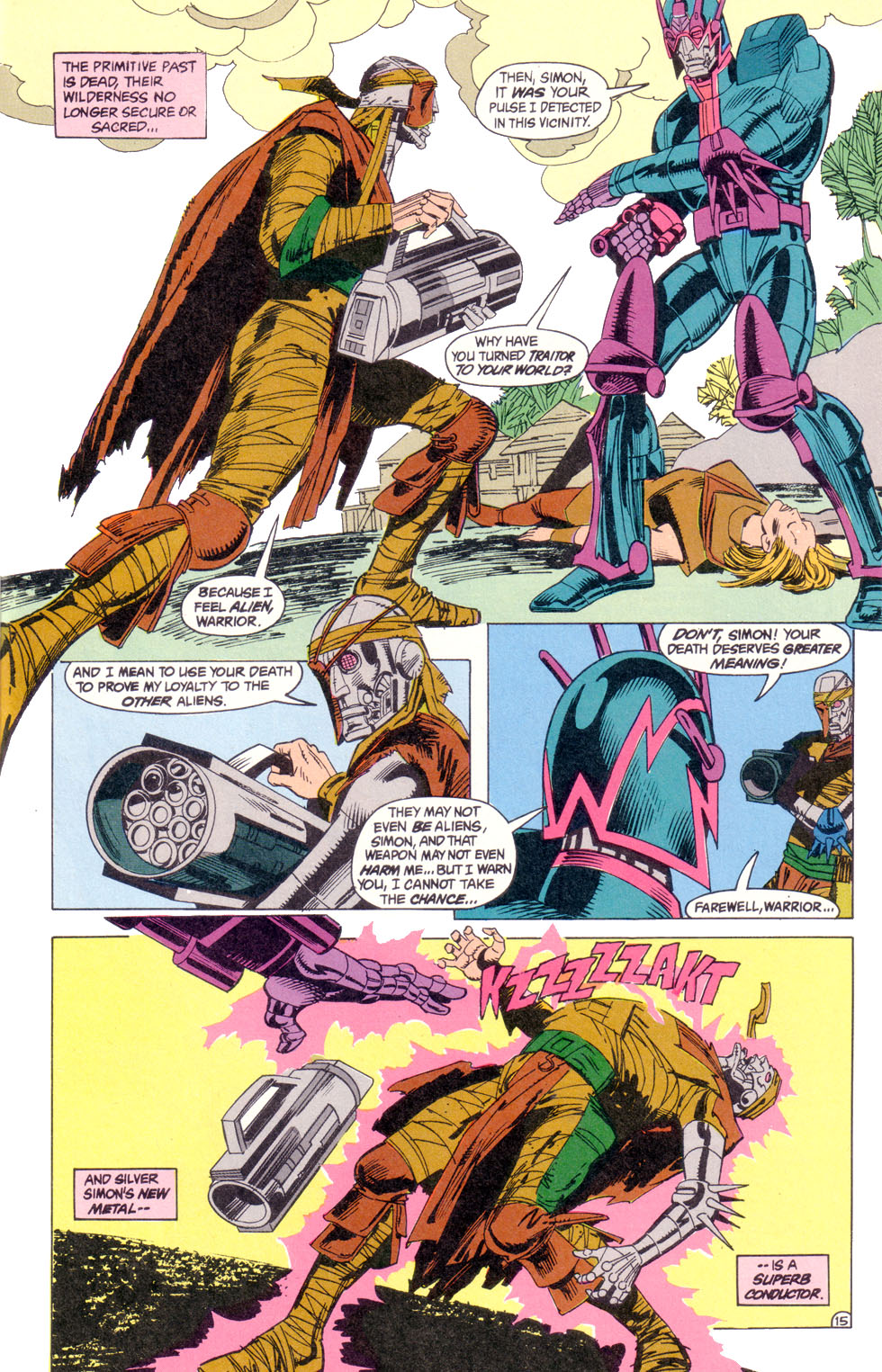 Read online Electric Warrior comic -  Issue #17 - 17