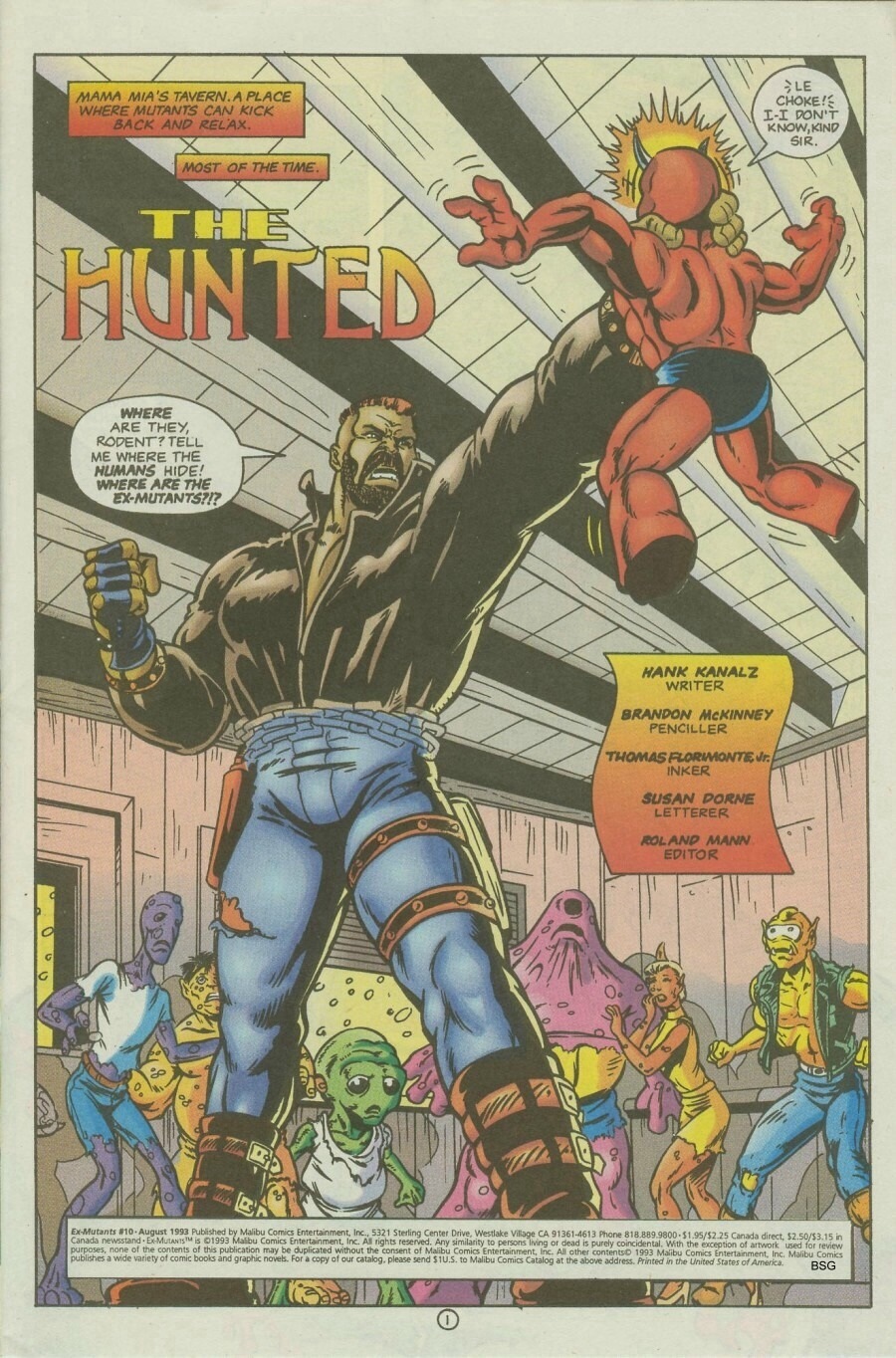 Read online Ex-Mutants comic -  Issue #10 - 3