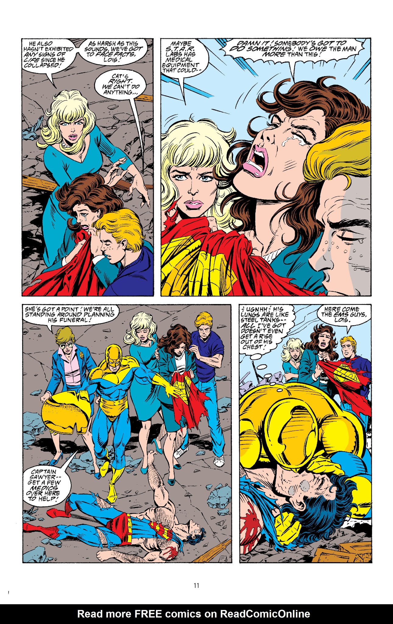 Read online Superman: Funeral For A Friend comic -  Issue # TPB - 11