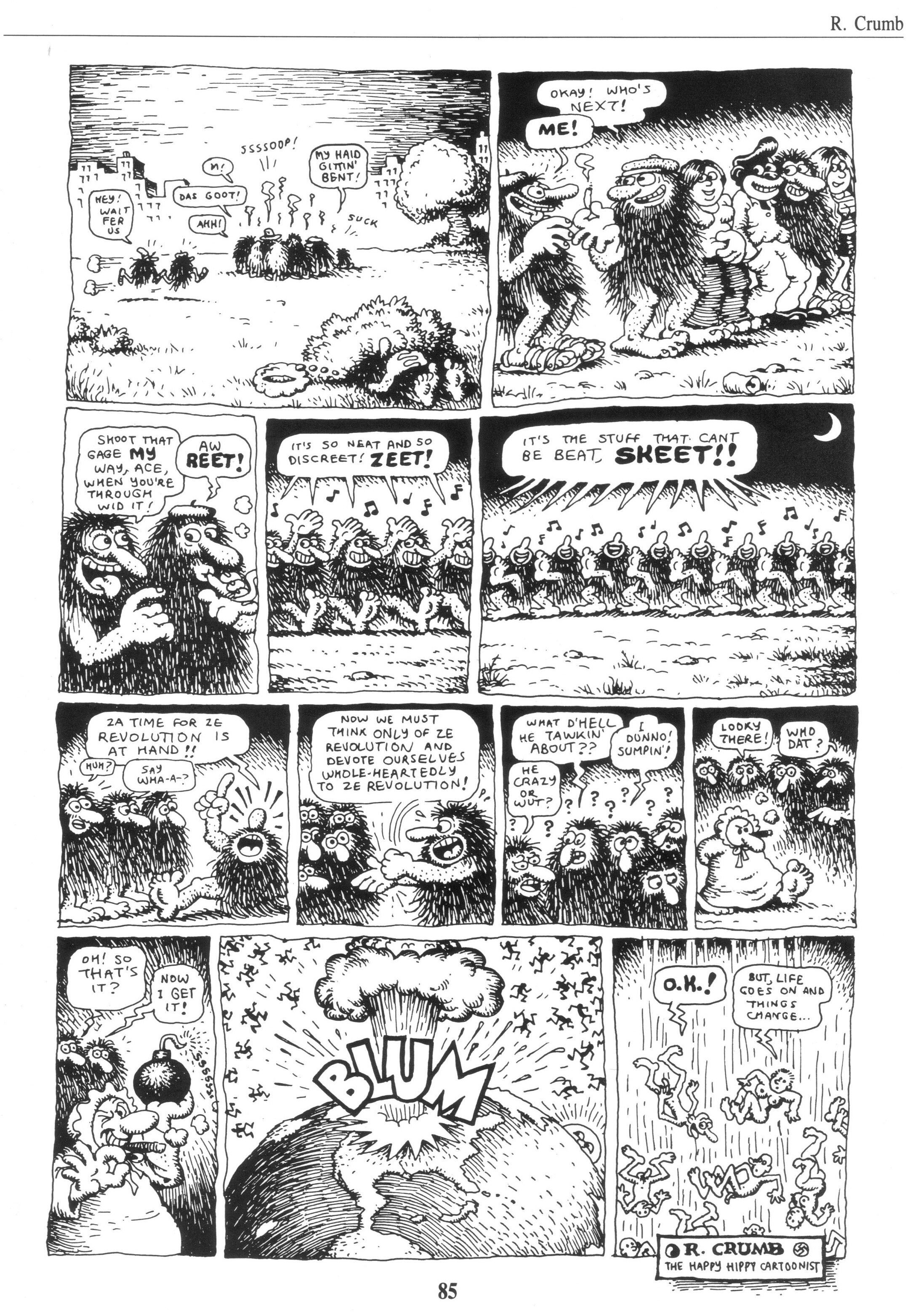 Read online The Complete Crumb Comics comic -  Issue # TPB 5 - 96