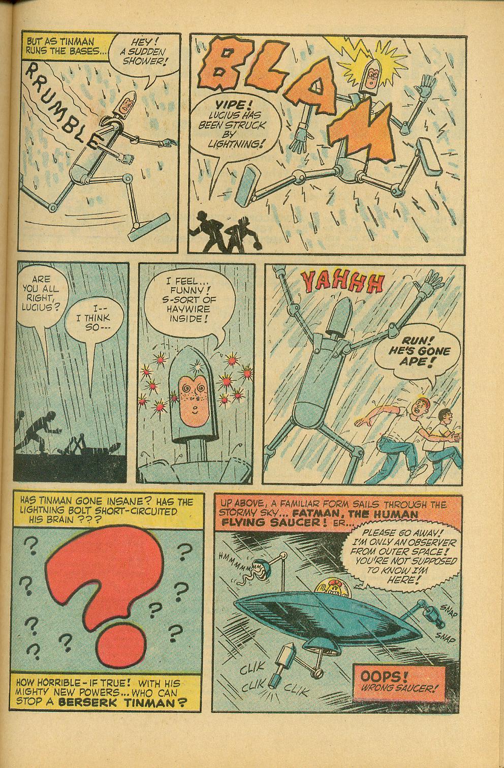 Read online Fatman, The Human Flying Saucer comic -  Issue #1 - 47
