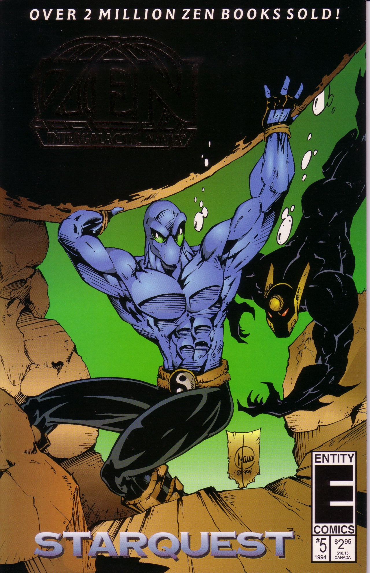 Read online Zen Intergalactic Ninja: Starquest comic -  Issue #5 - 1