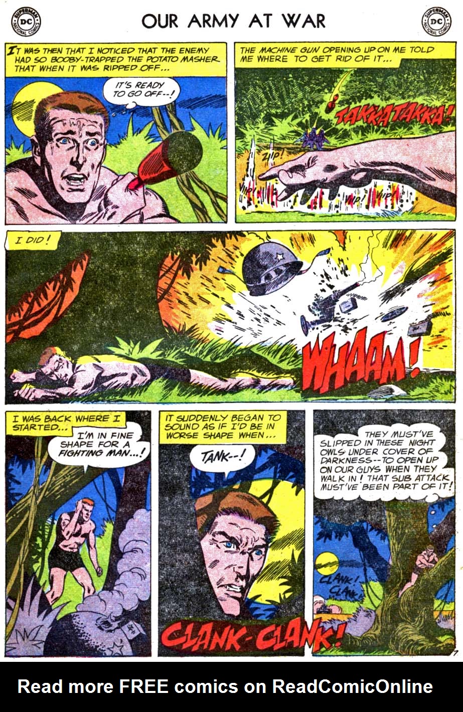 Read online Our Army at War (1952) comic -  Issue #72 - 23