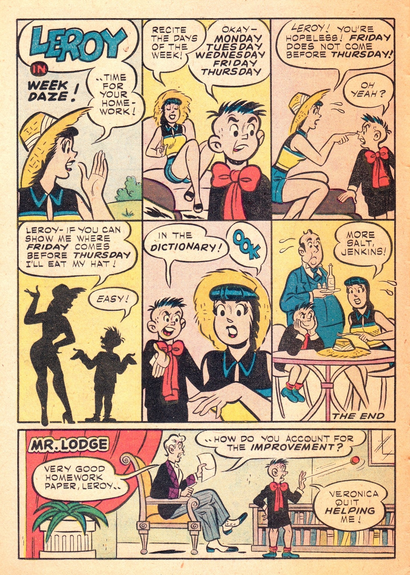 Read online Archie's Joke Book Magazine comic -  Issue #39 - 8
