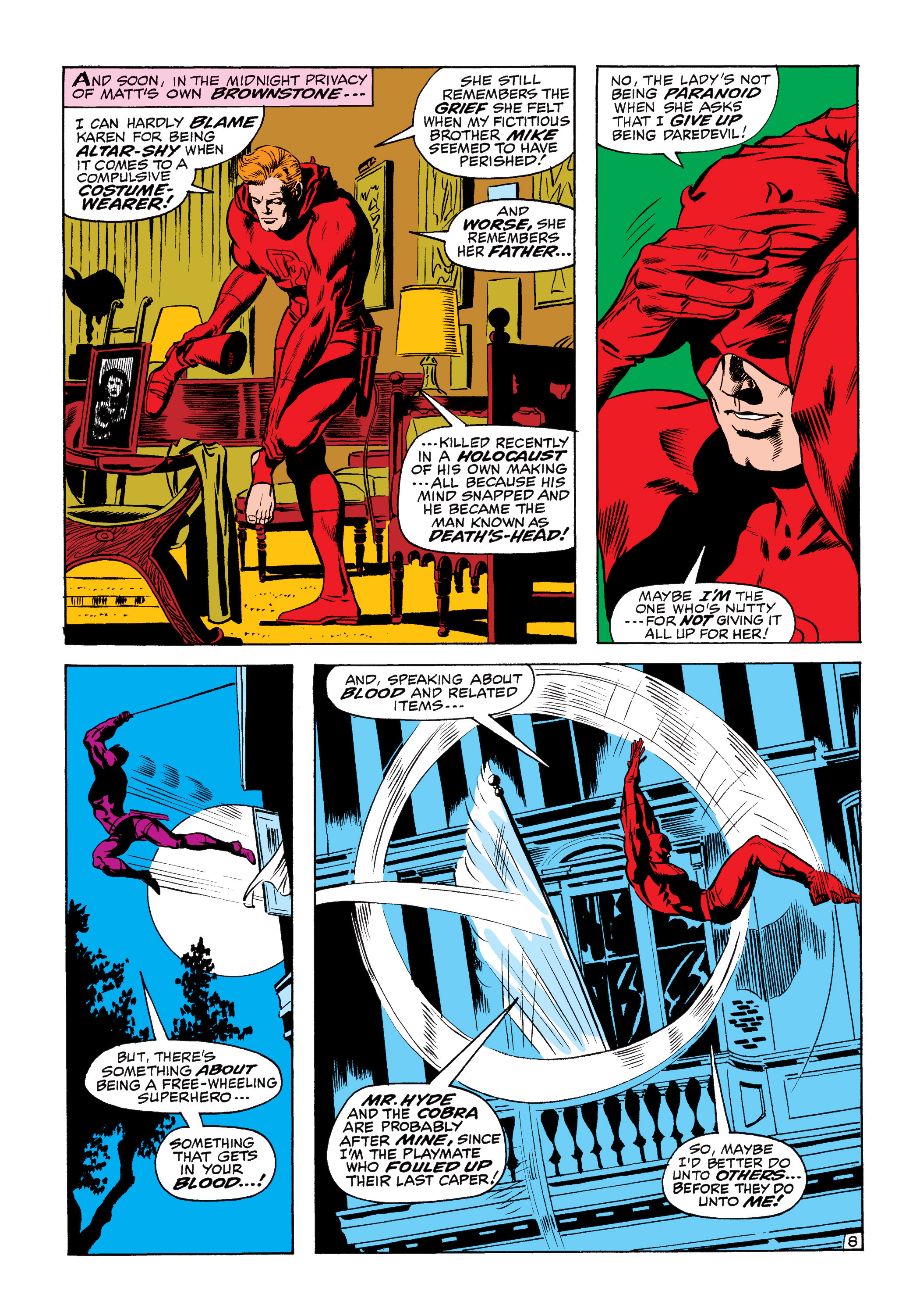 Read online Marvel Masterworks: Daredevil comic -  Issue # TPB 6 (Part 2) - 61