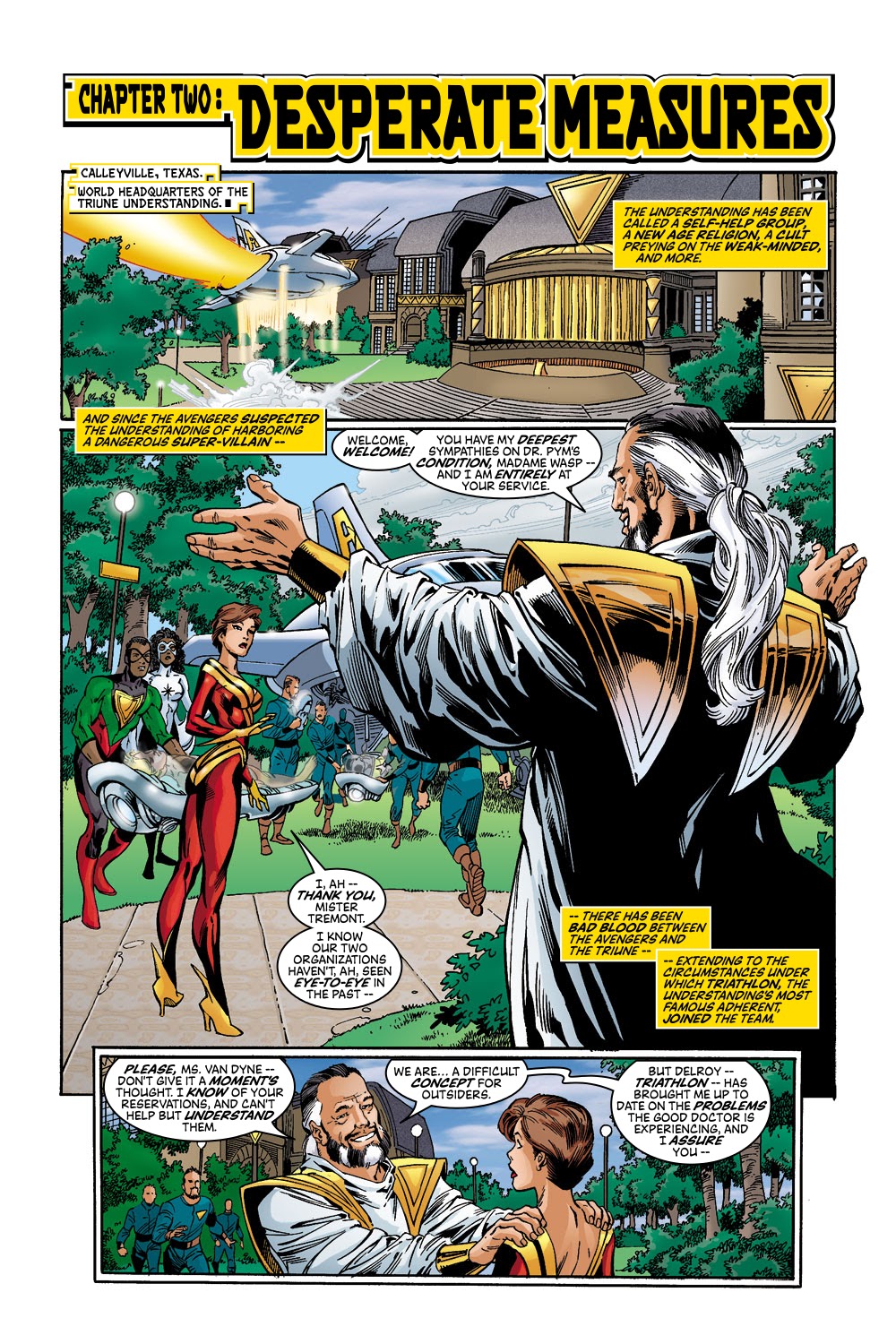 Read online Avengers 2001 comic -  Issue # Full - 11