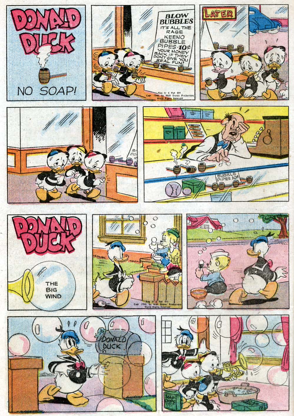 Read online Walt Disney's Comics and Stories comic -  Issue #73 - 36