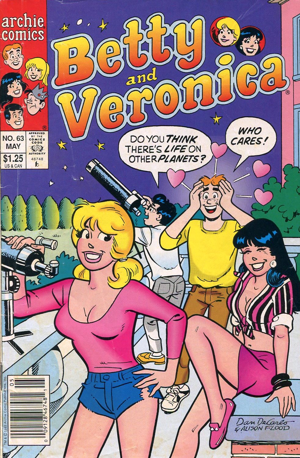Read online Betty and Veronica (1987) comic -  Issue #63 - 1