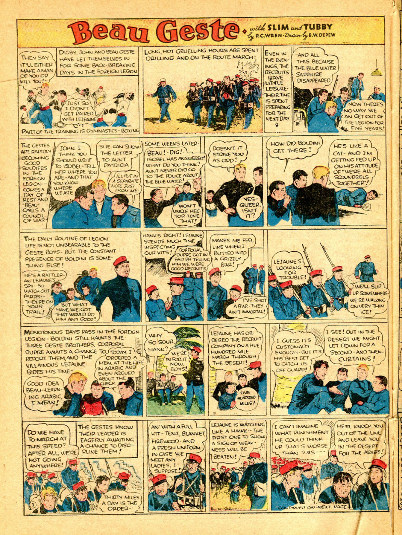 Read online Famous Funnies comic -  Issue #31 - 26