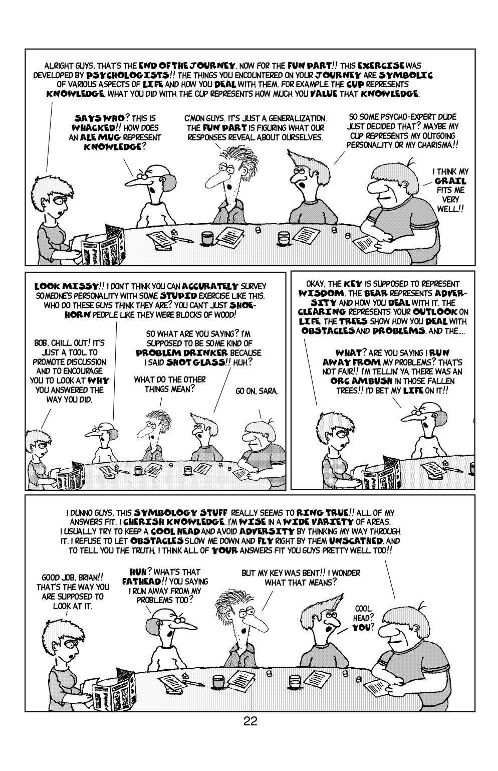 Read online Knights of the Dinner Table comic -  Issue #25 - 24