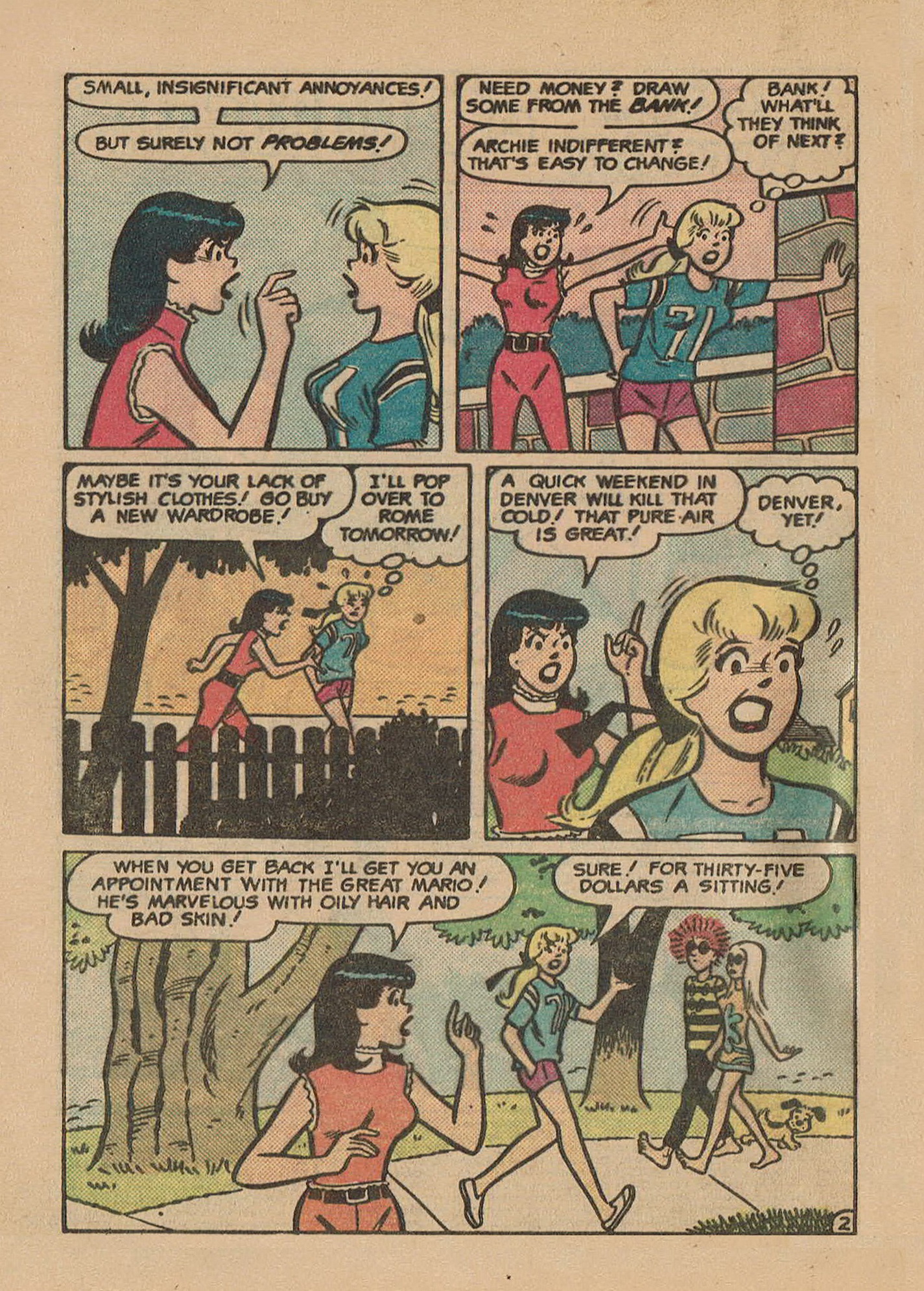 Read online Betty and Veronica Digest Magazine comic -  Issue #9 - 4