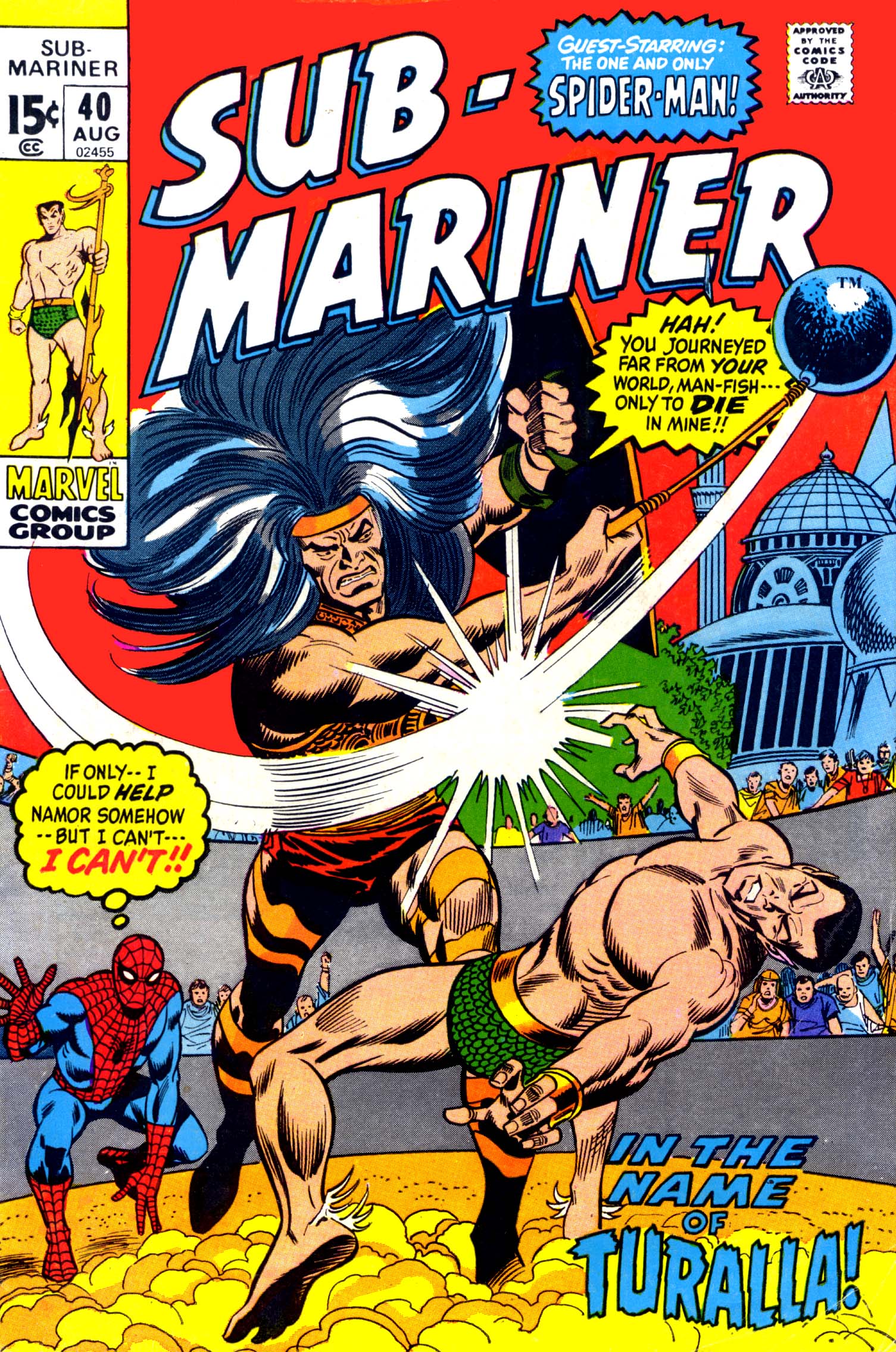 Read online The Sub-Mariner comic -  Issue #40 - 1