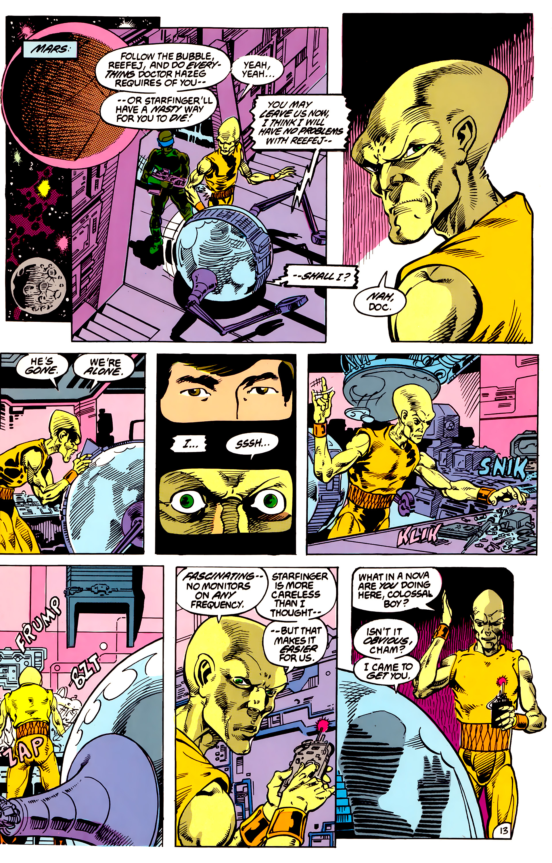 Read online Legion of Super-Heroes (1984) comic -  Issue #49 - 14