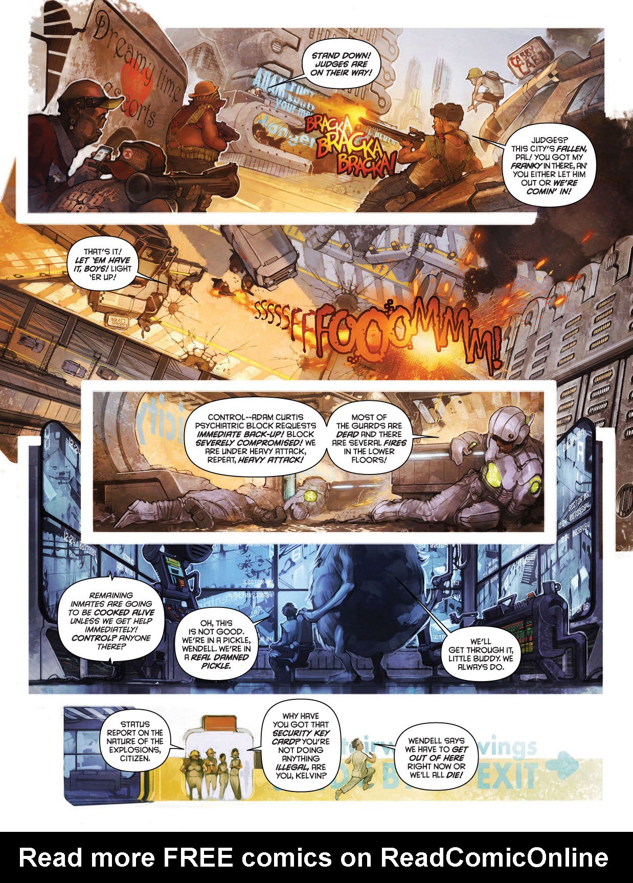 Read online Judge Dredd Megazine (Vol. 5) comic -  Issue #354 - 34