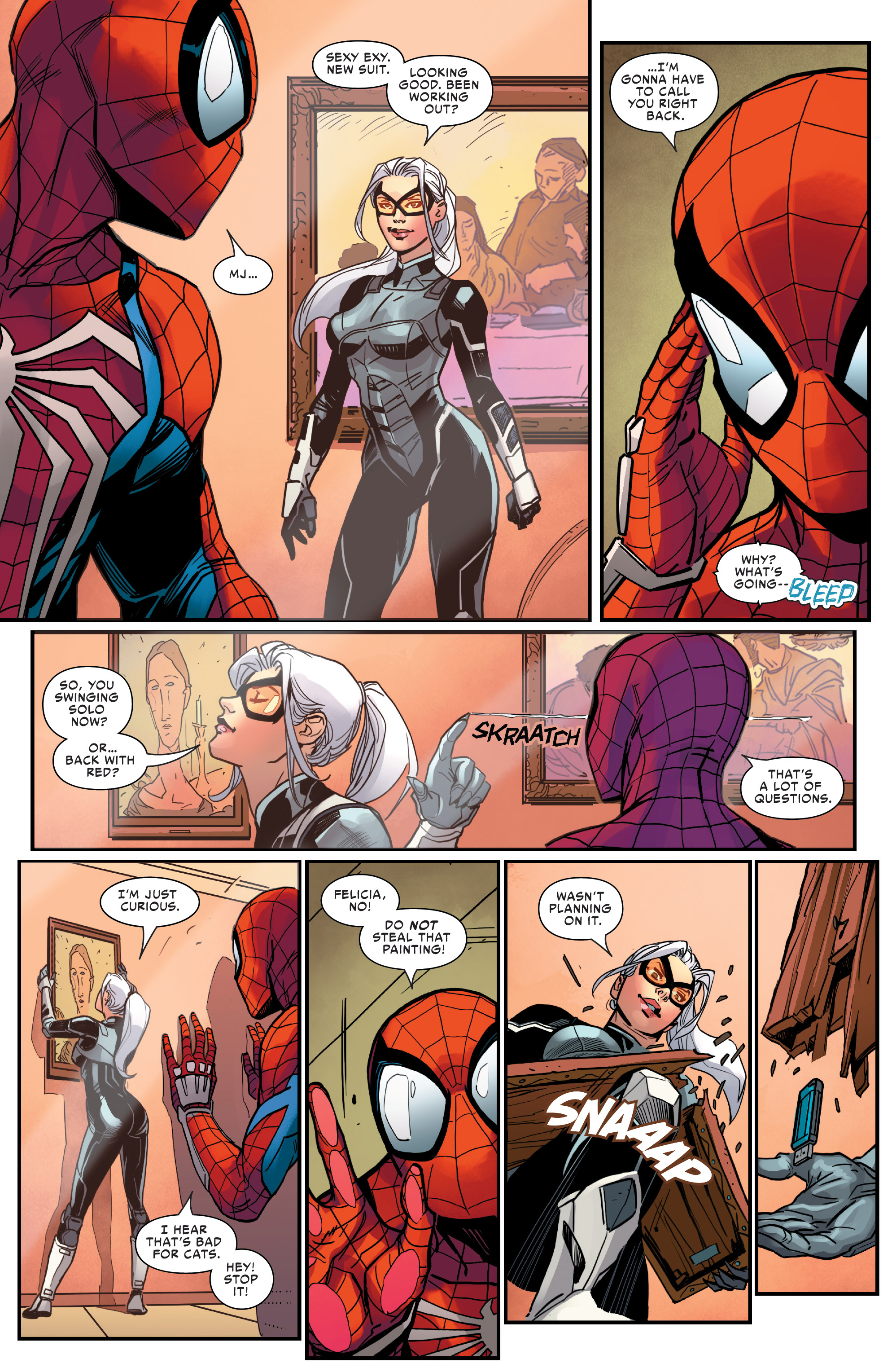 Read online Marvel's Spider-Man: The Black Cat Strikes comic -  Issue #1 - 6