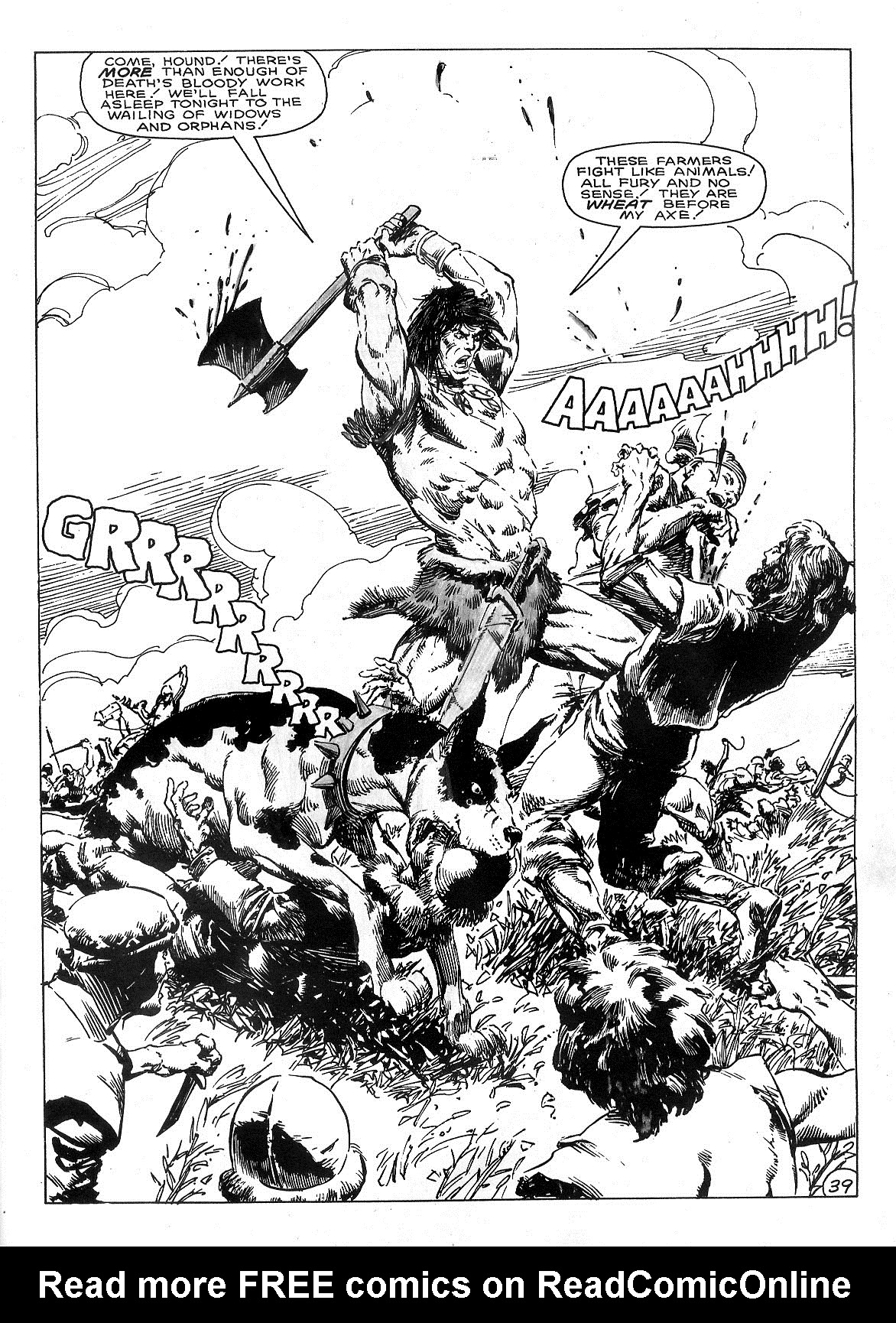 Read online The Savage Sword Of Conan comic -  Issue #145 - 44
